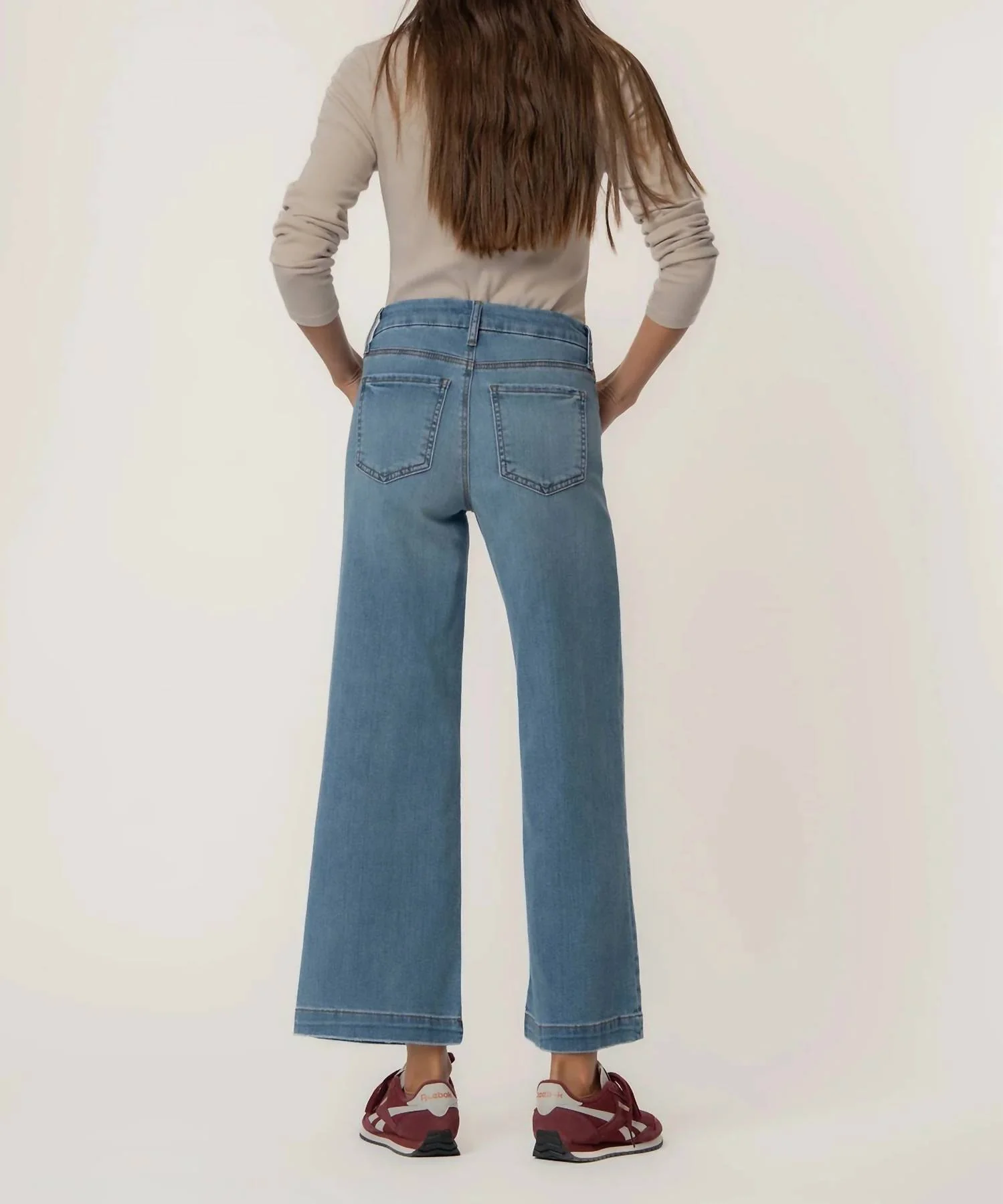 Meg High Rise With Patch Pockets Jeans In Totally - Image 2