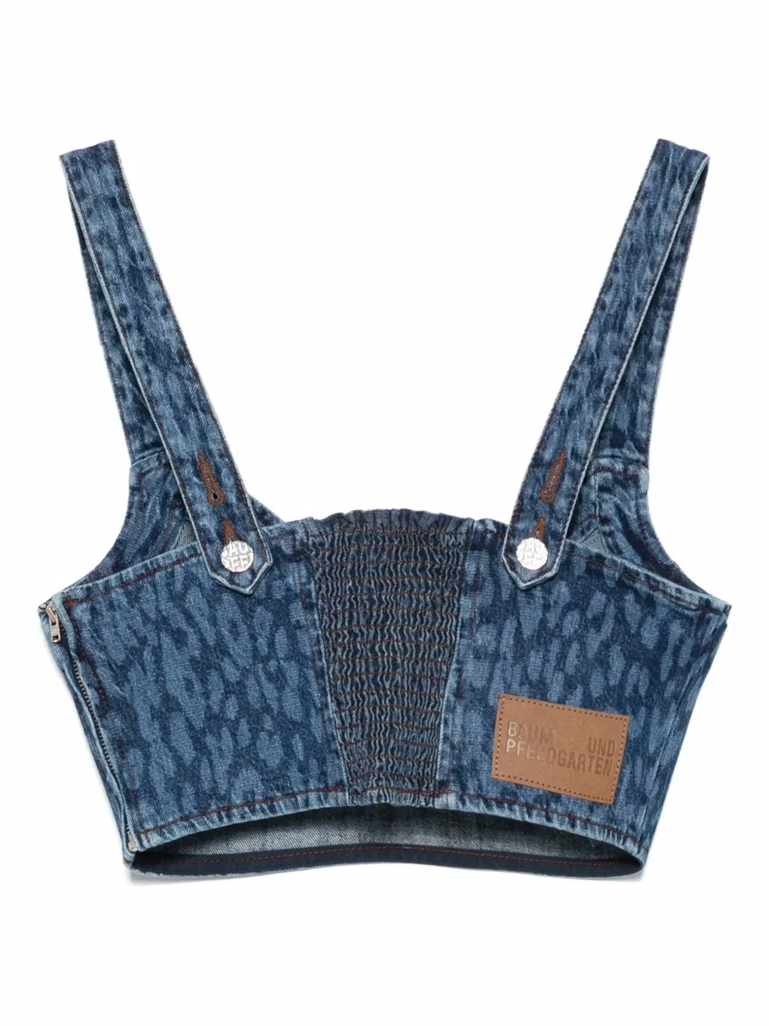 Mekira Top In Blue Leo - Image 5