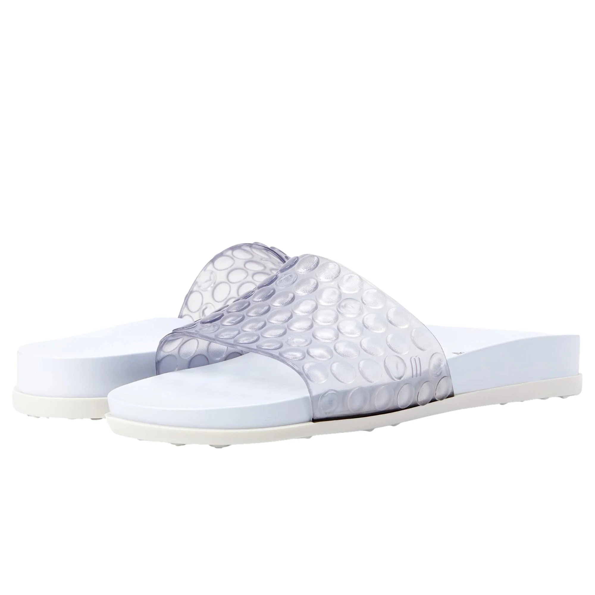 Melissa Shoes Polibolha Slide White / Clear  32558-52063 Women's