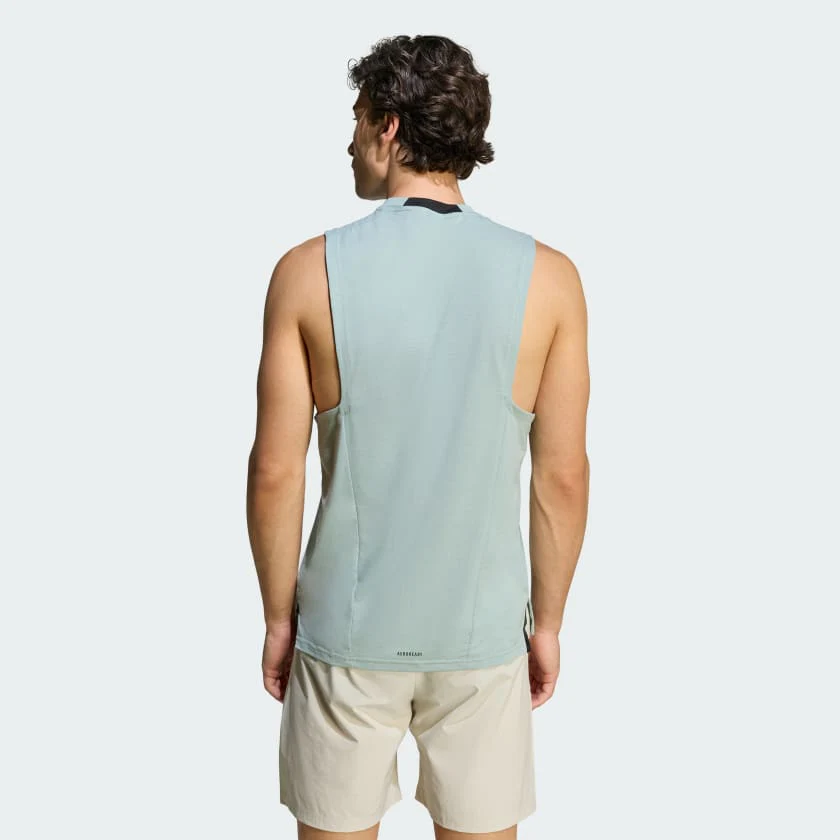 Men's adidas Designed for Training Workout Tank Top - Image 2