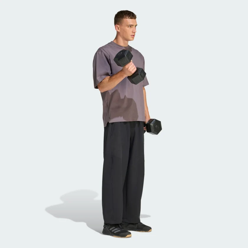 Men's adidas PrimeLift Workout Oversize Tee - Image 3