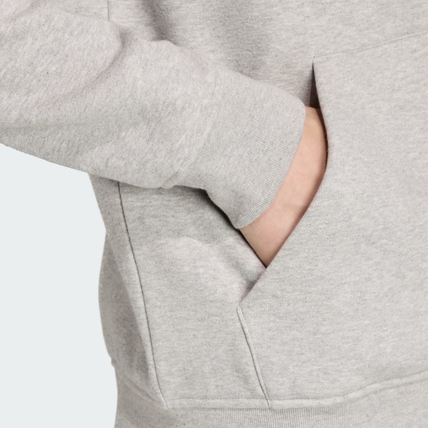 Men's adidas Trefoil Essentials Full-Zip Hoodie - Image 4
