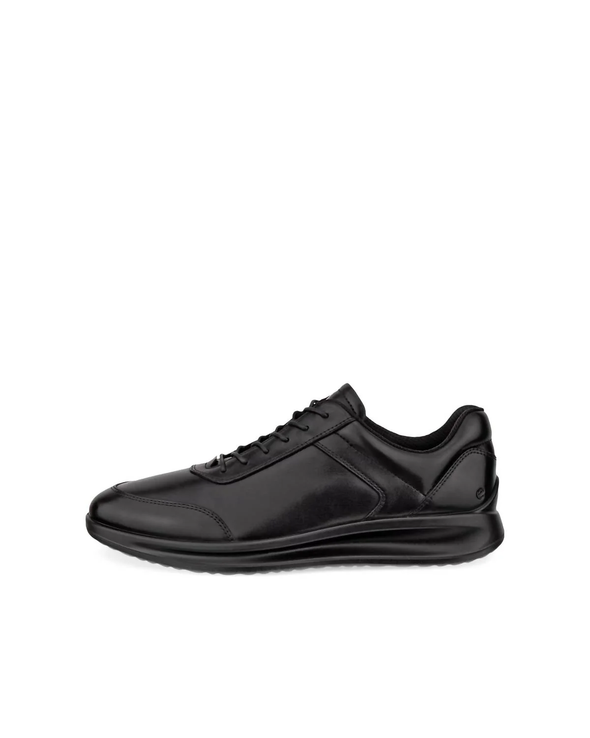 Men's Aquet Leather Shoe In Black - Image 2
