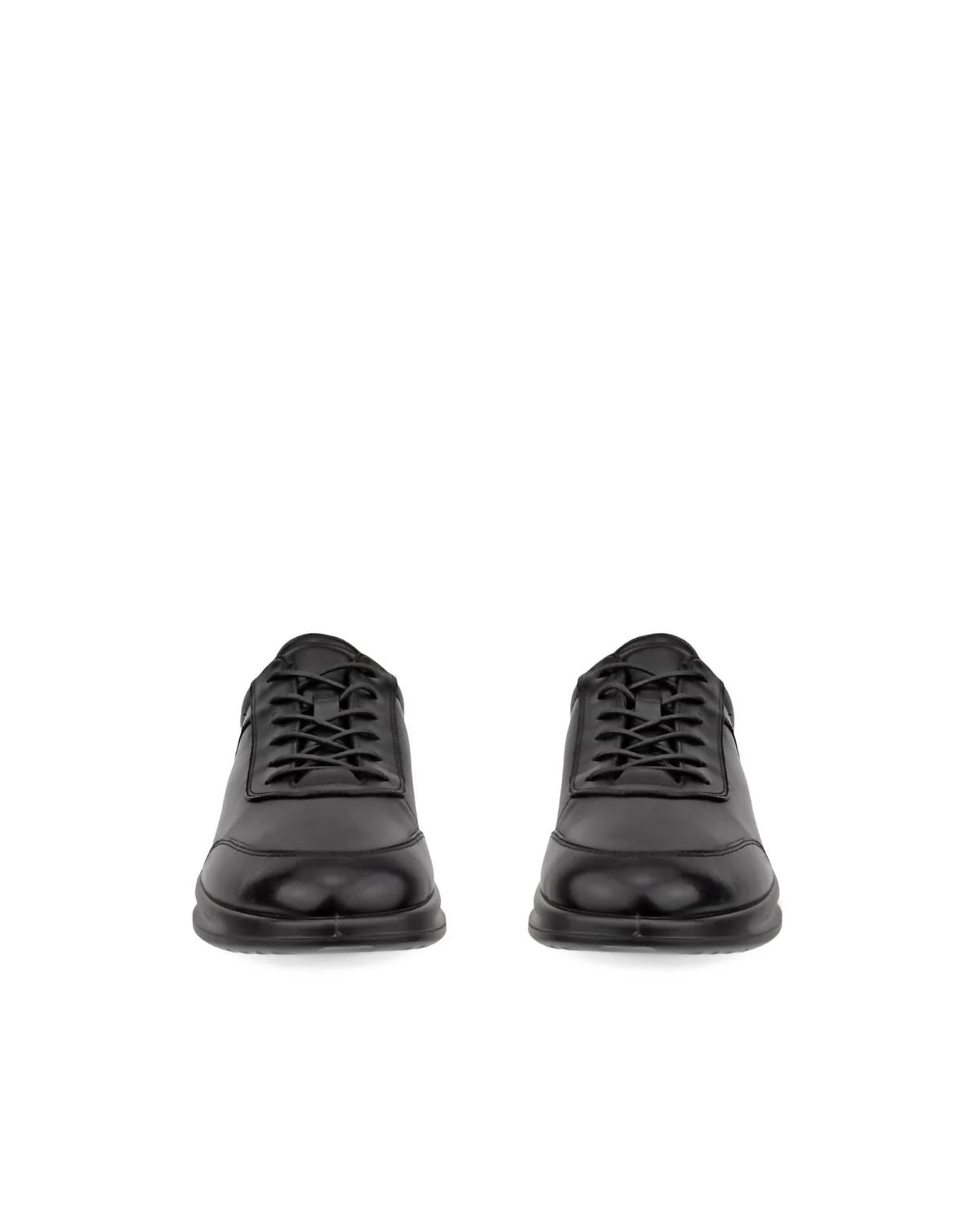 Men's Aquet Leather Shoe In Black - Image 4