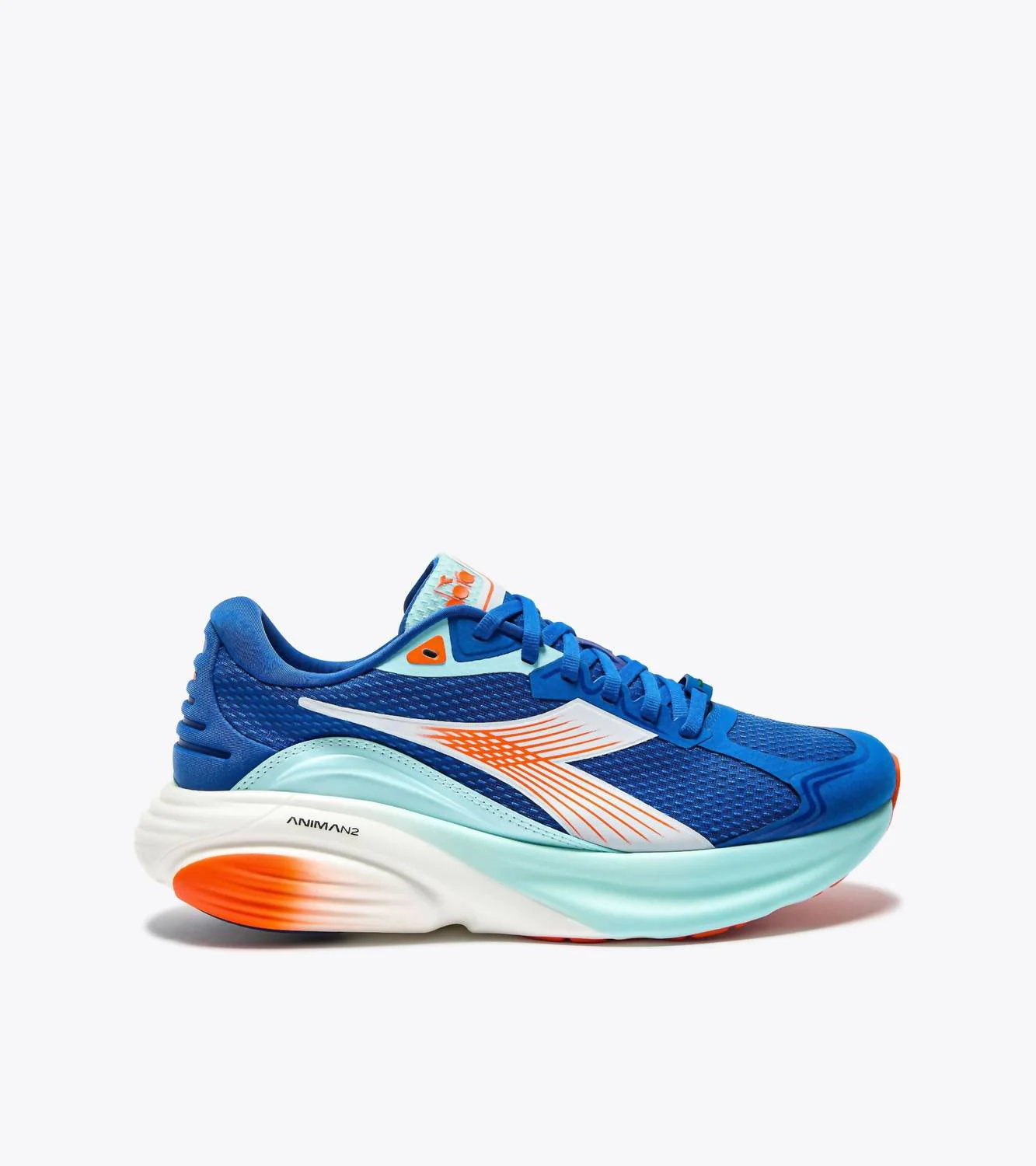 Men's Atomo Star Trainer Shoes In Blue/orange
