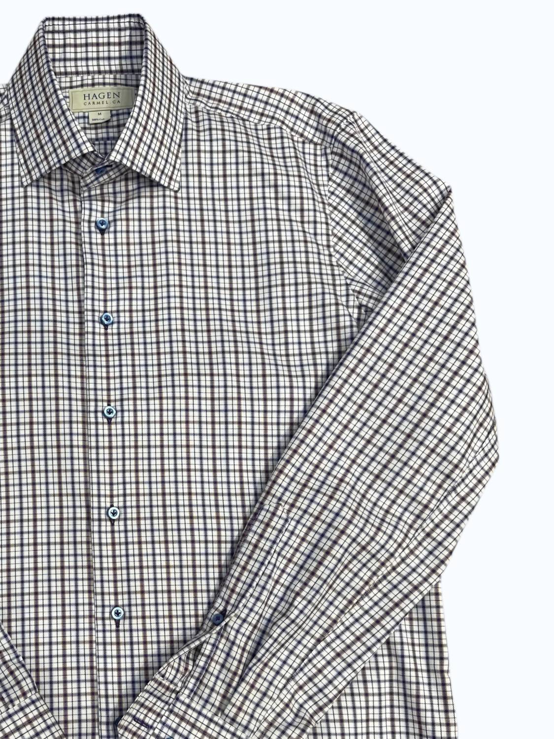 Men's Button Down Shirt In Multi - Image 2