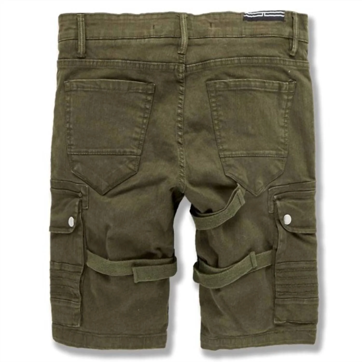 Men's Cairo Cargo Shorts In Army Green - Image 2