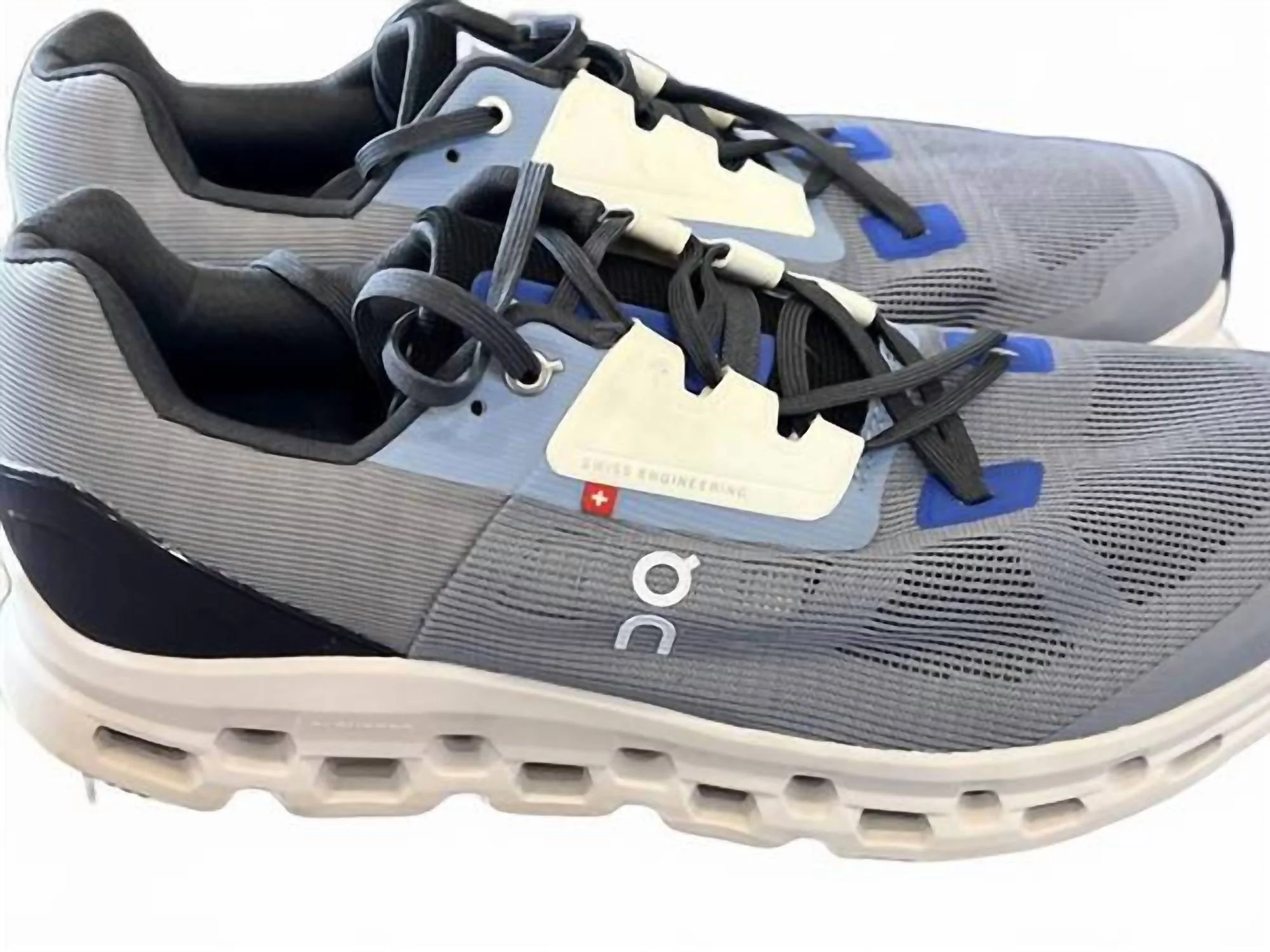 Men's Cloudstratus Textile Synthetic Trainers Shoes In Fossil/midnight - Image 3