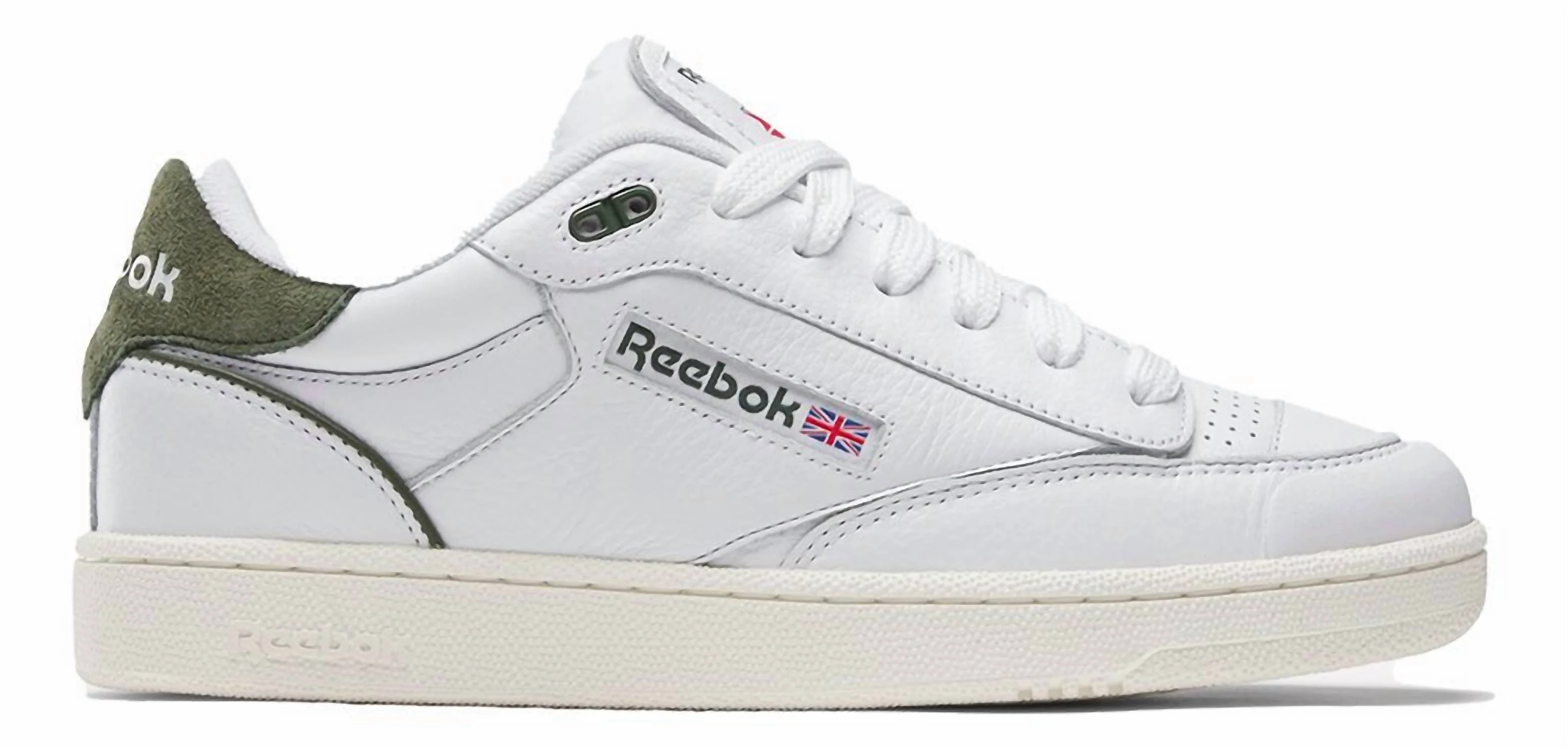 Men's Club C Bulc Shoe In White/green