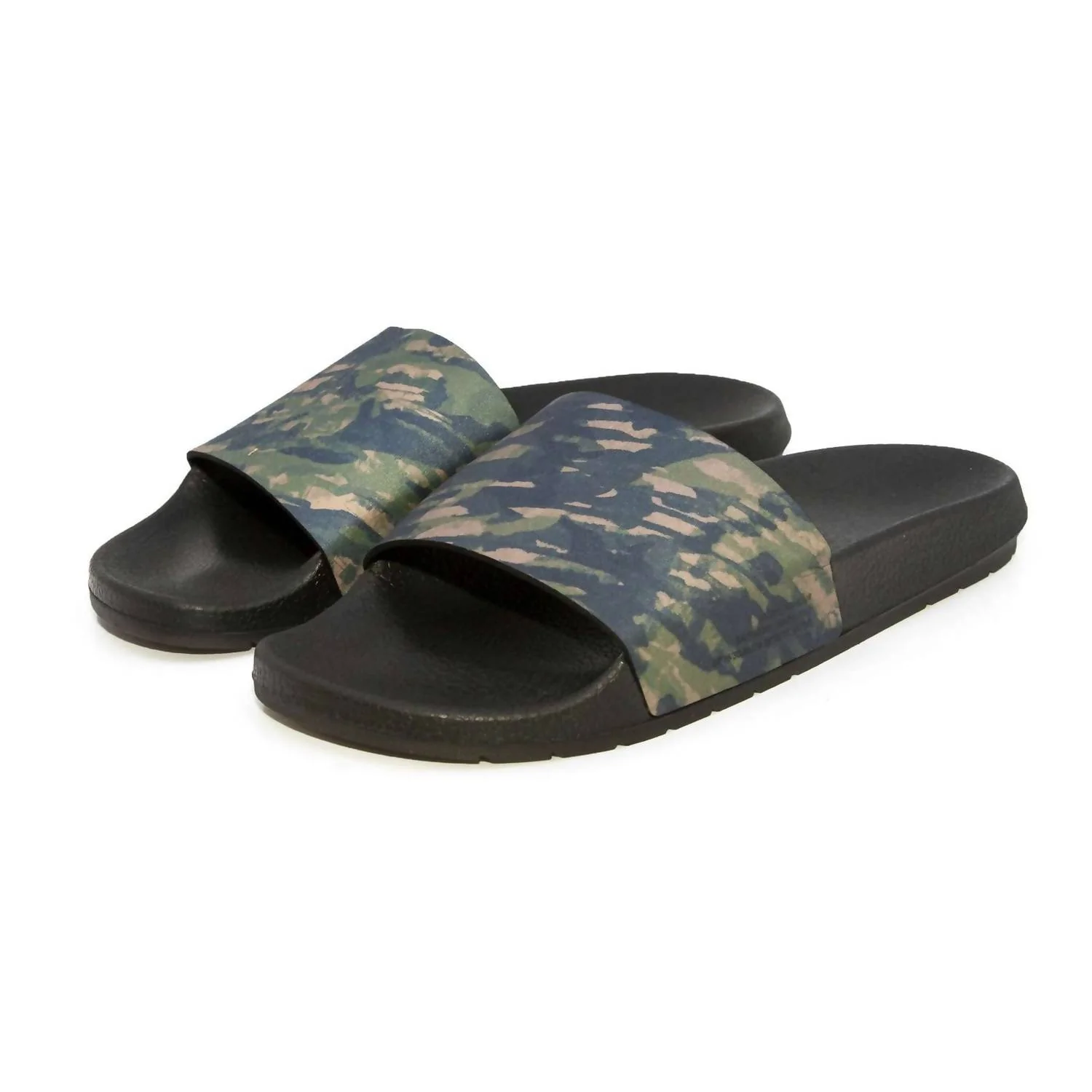 Men's Core Remix Slides Sandal In Black