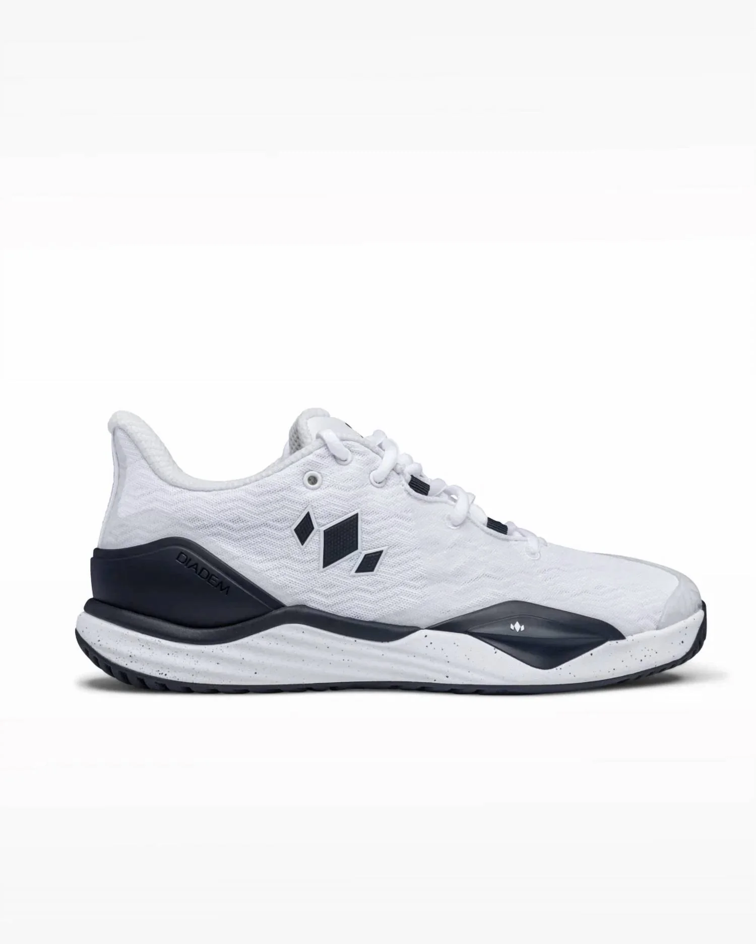 Men's Court Burst Pickleball Shoes In White/black