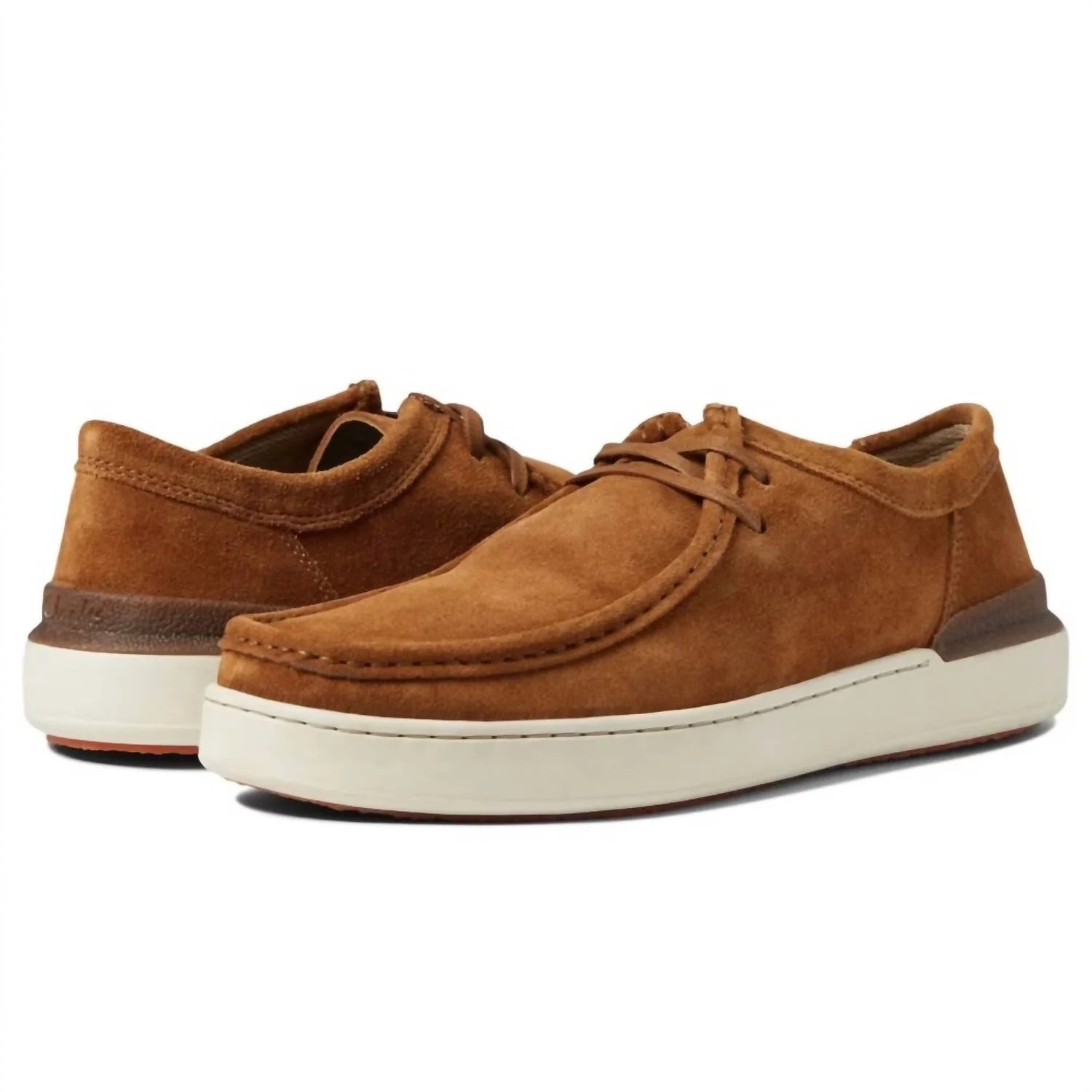 Men's Courtlite Wally Shoe In Cognac Suede