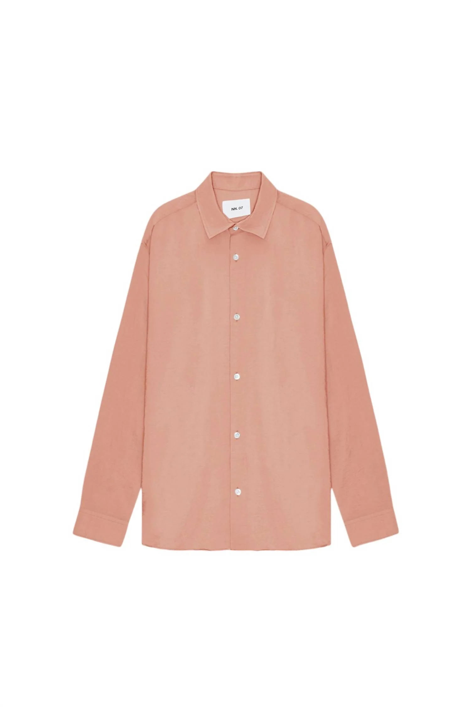 Men's Freddy Lightweight Shirt In Coral Pink