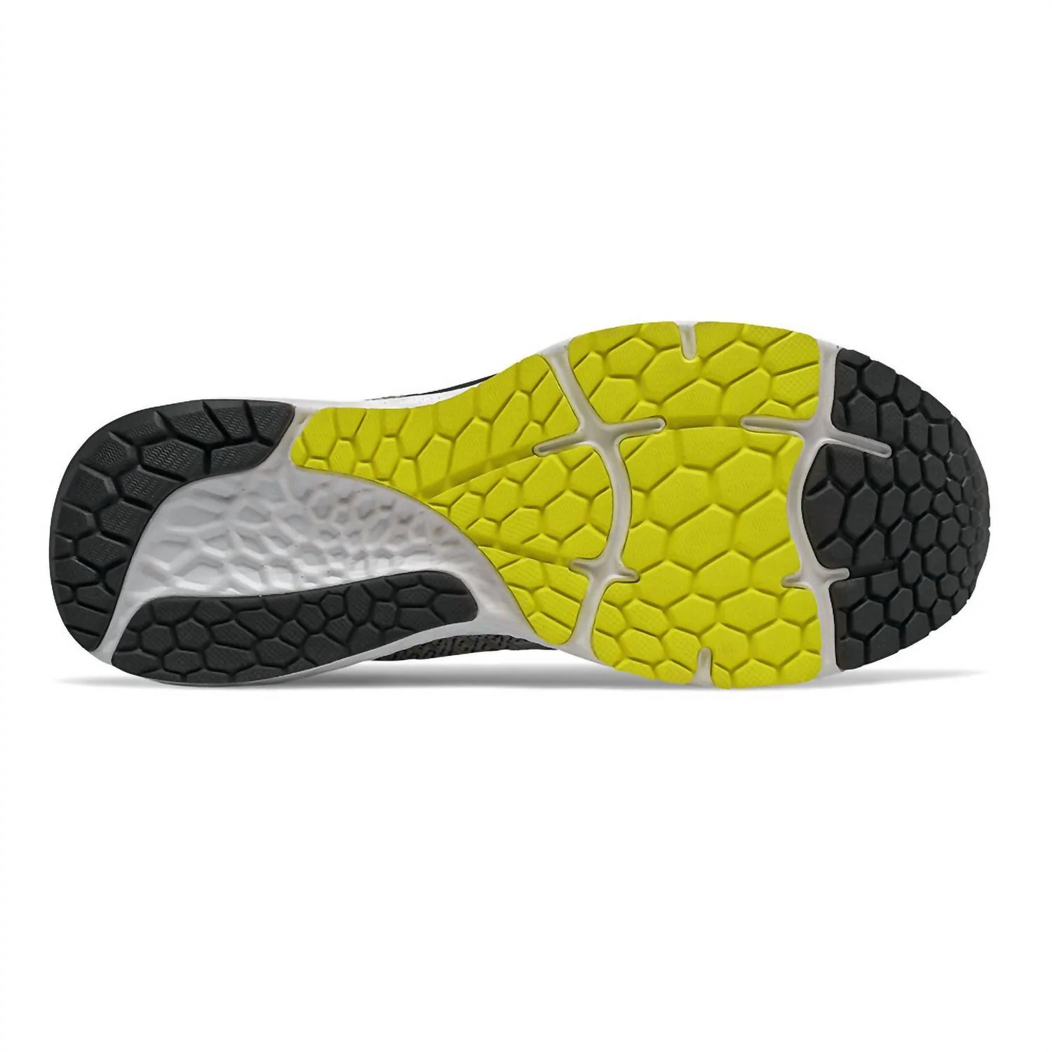 Men's Fresh Foam 880V10 Shoes In Grey/silver/yellow - Image 4