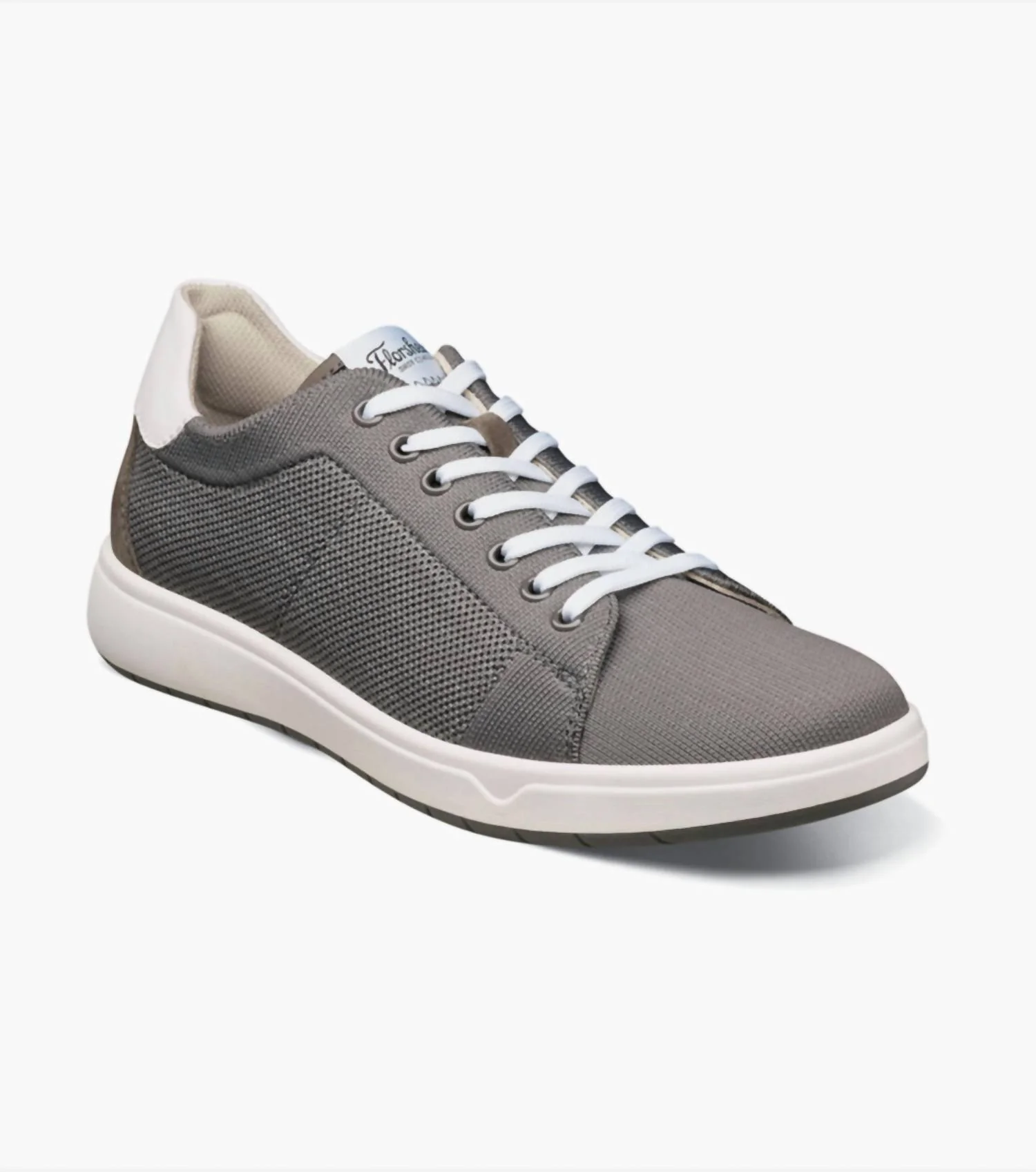 Men's Heist Knit Lace To Toe Sneaker Shoe In Grey