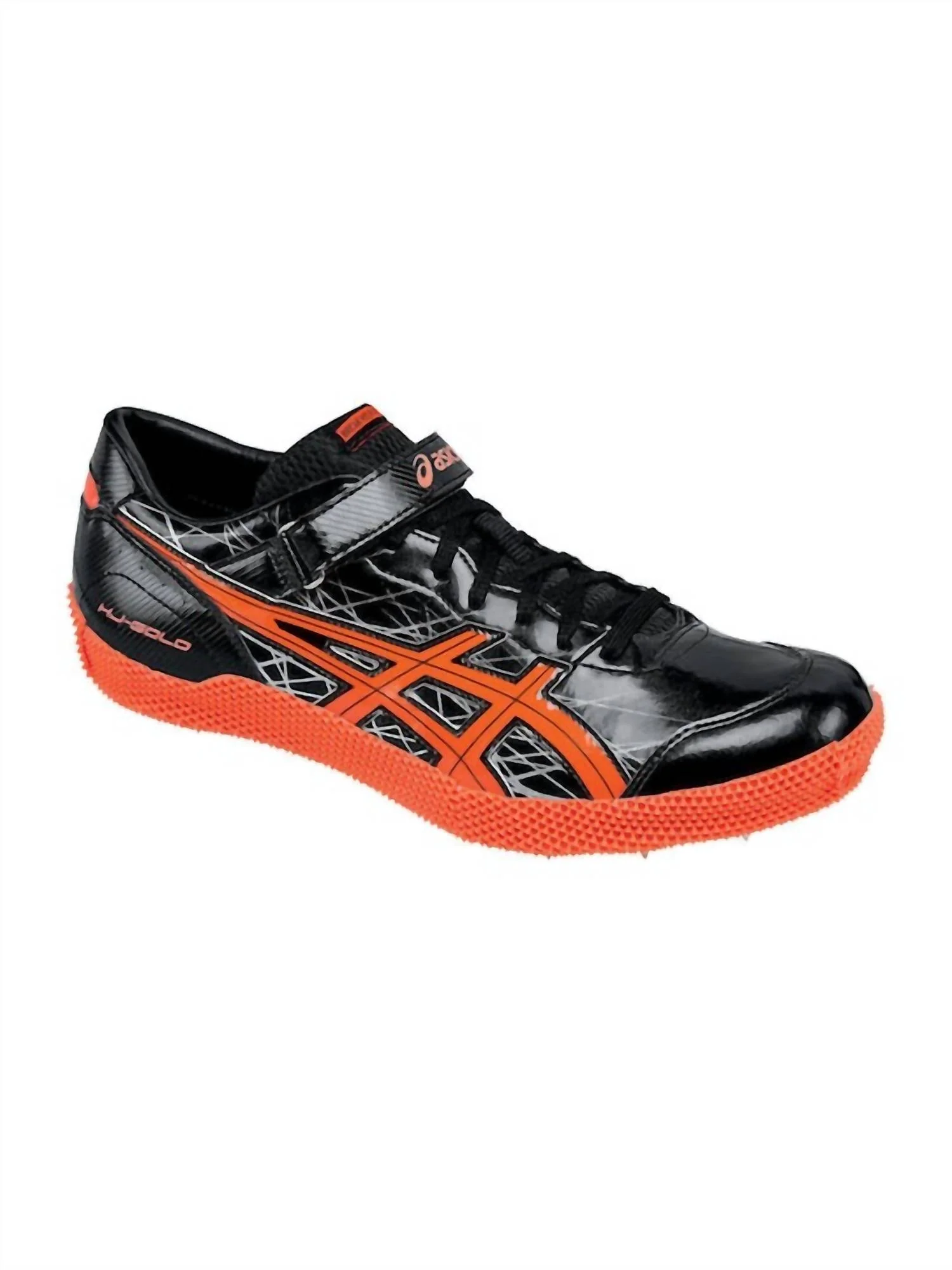 Men's Hi Jump Pro Spike Shoes In Black/coral - Image 2
