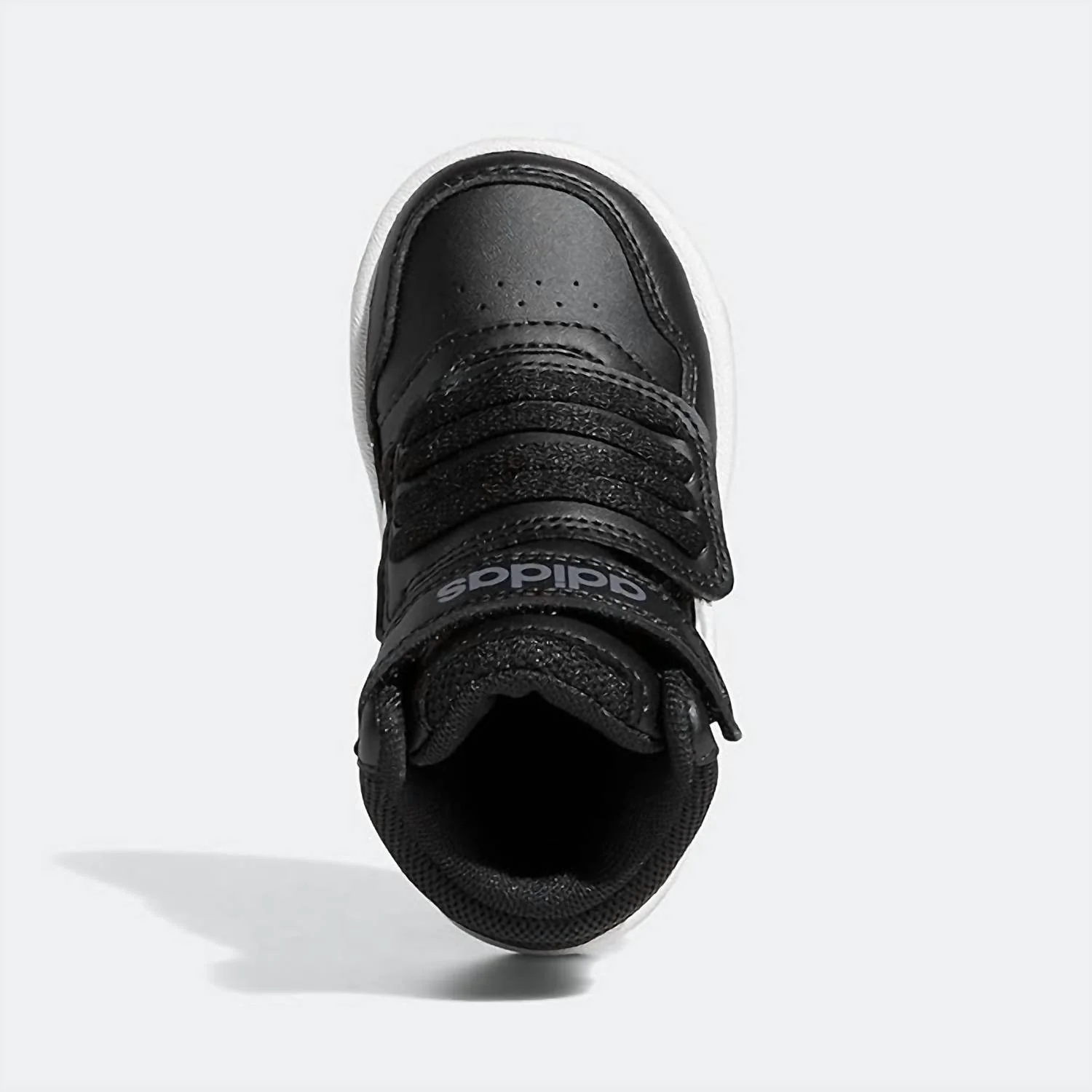 Men's Hoops 2.0 Mid Basketball Shoe In Black/white - Image 3