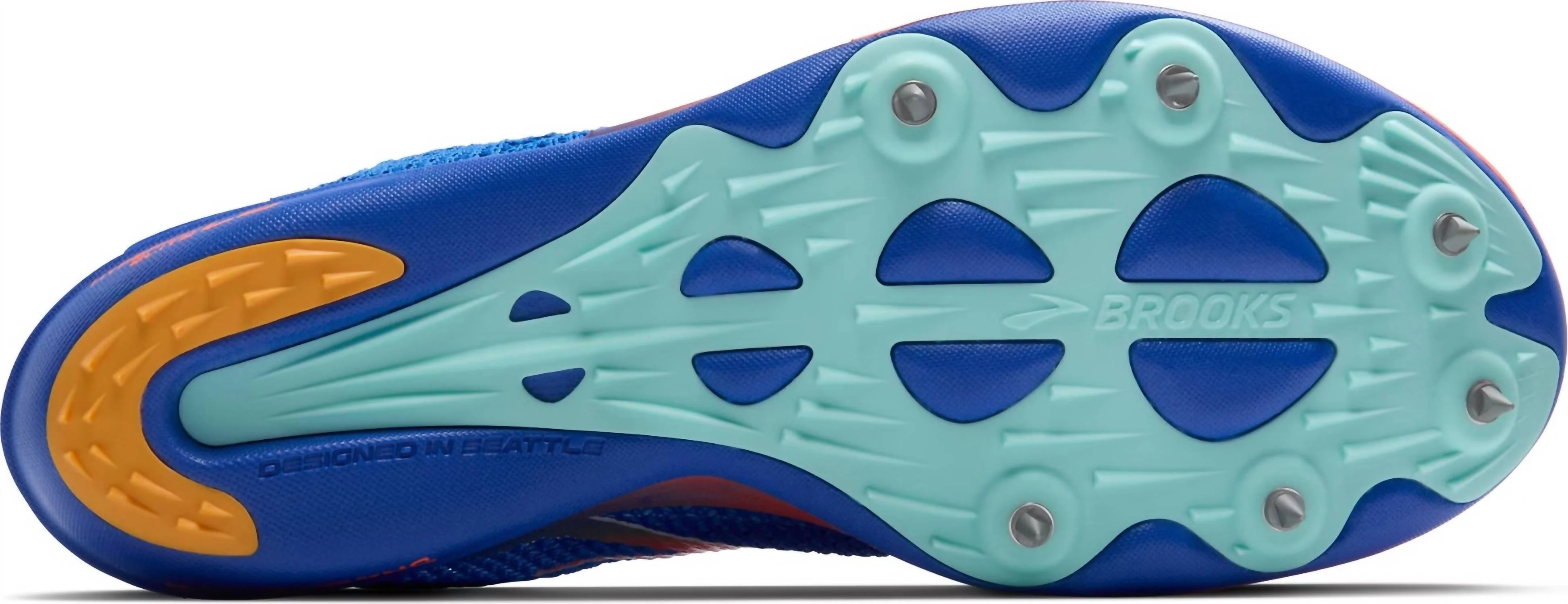 Men's Hyperion Elite Ld Shoes In Blue/orange/pinks - Image 3