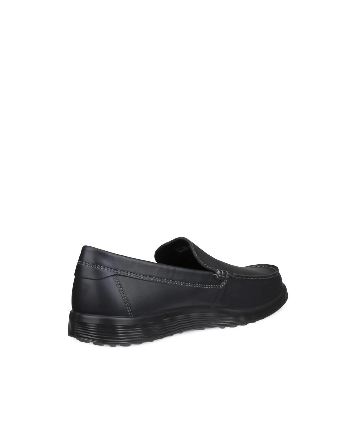 Men's Lite Moc Leather Moccasin Shoes In Black - Image 3