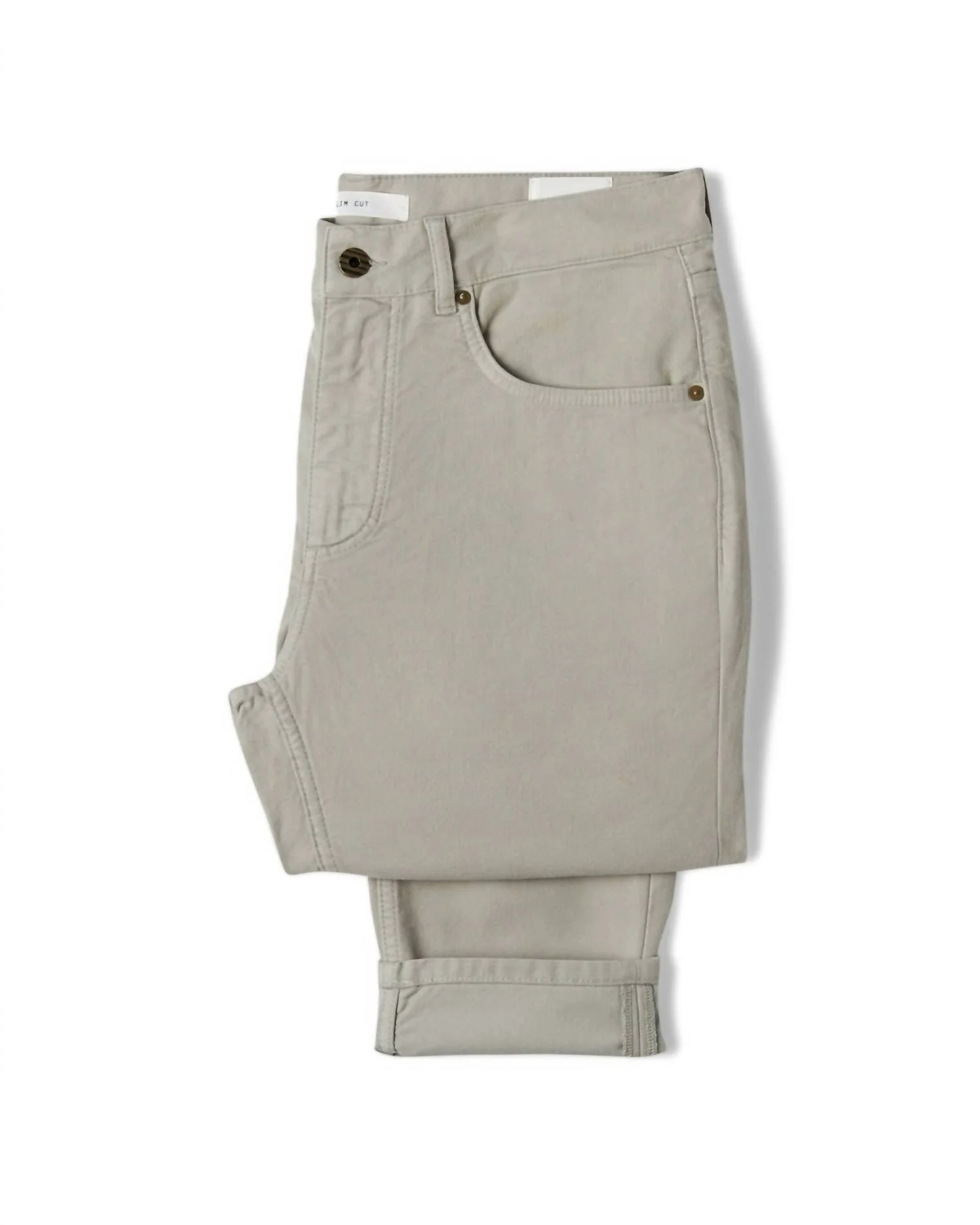 Men's Moleskin Jean In Grey - Image 2