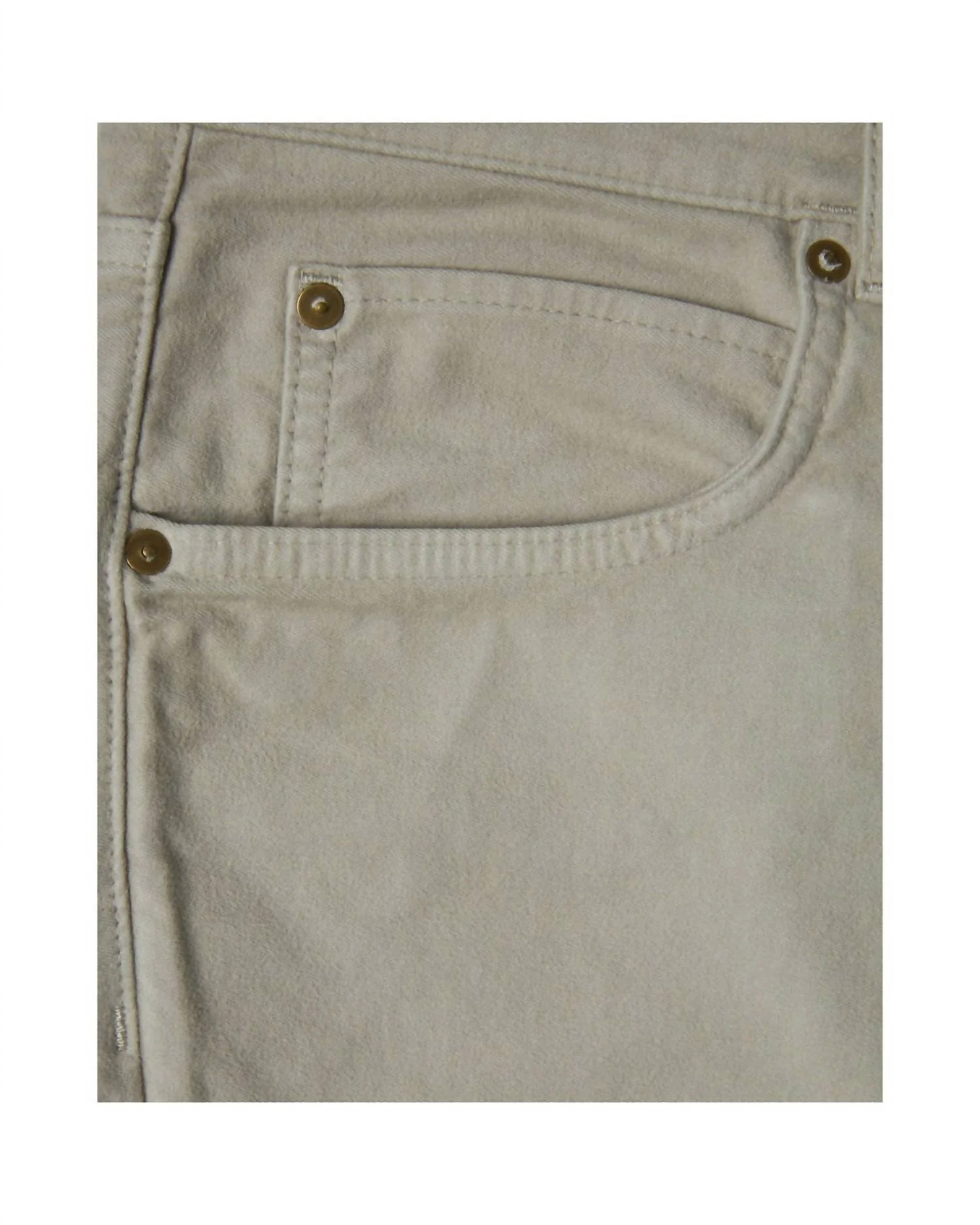 Men's Moleskin Jean In Grey - Image 4