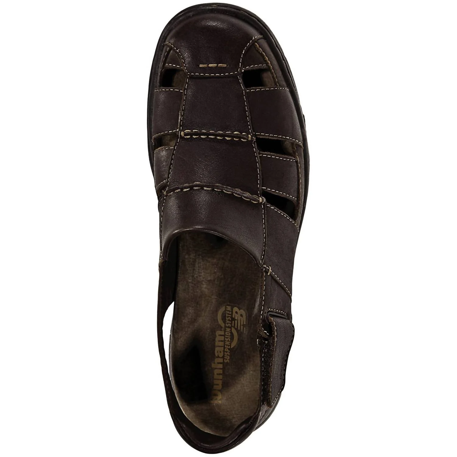 Men's Monterey Fisherman Sandal - 4E Width In Brown - Image 4