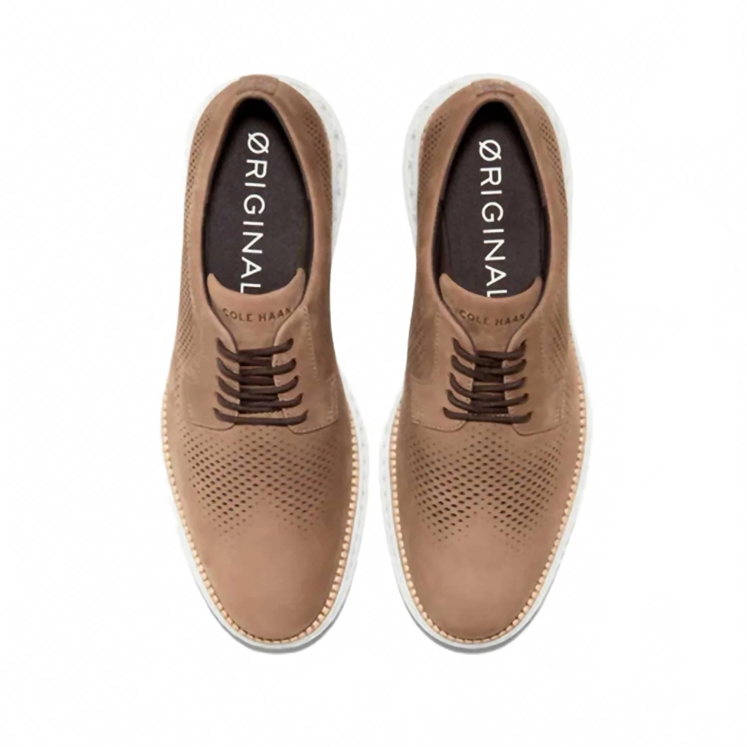 Men's Øriginal Grand 2.0 Oxford Dress Sneakers In Whiskey - Image 2