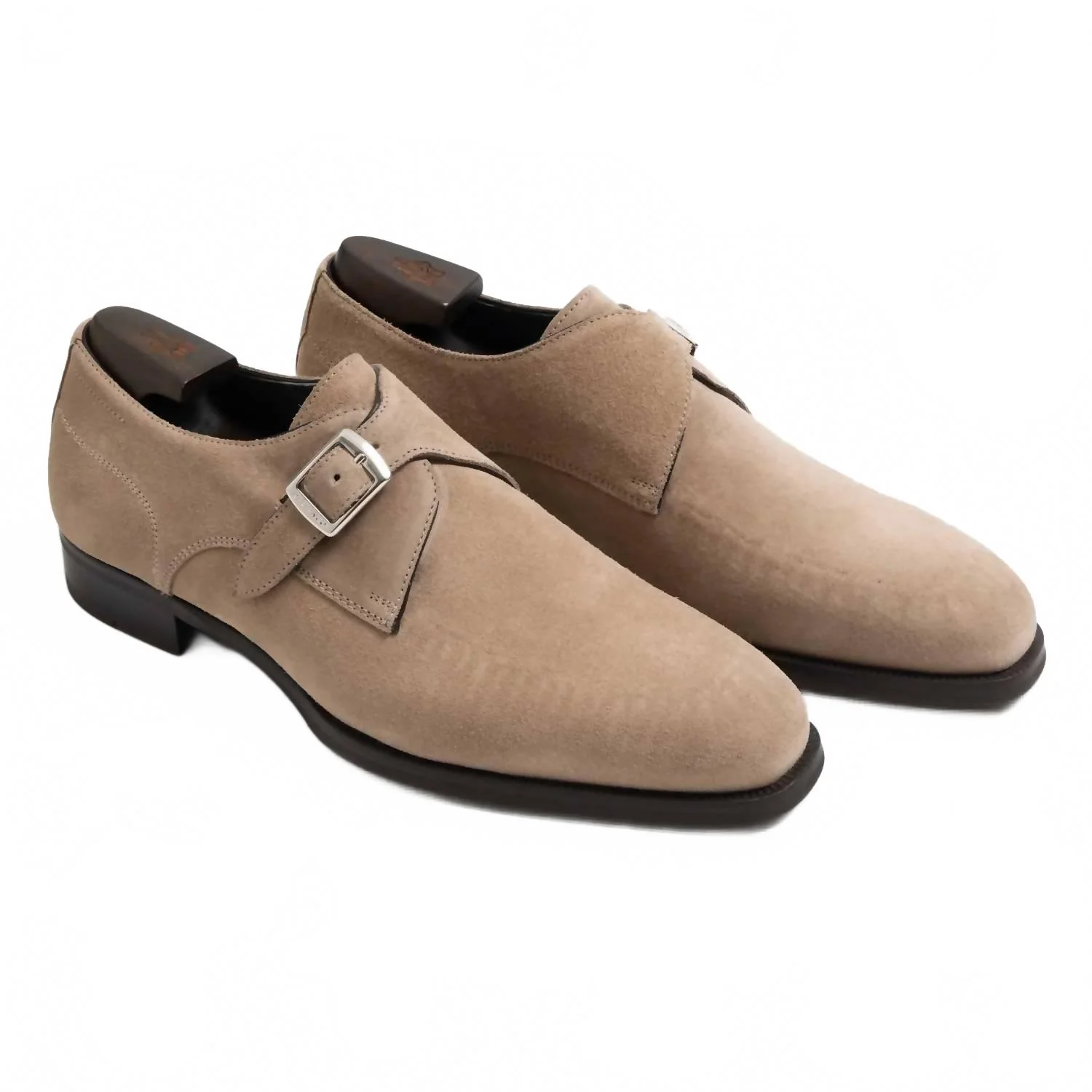Men's Parma Monk Strap Shoe In Antilope