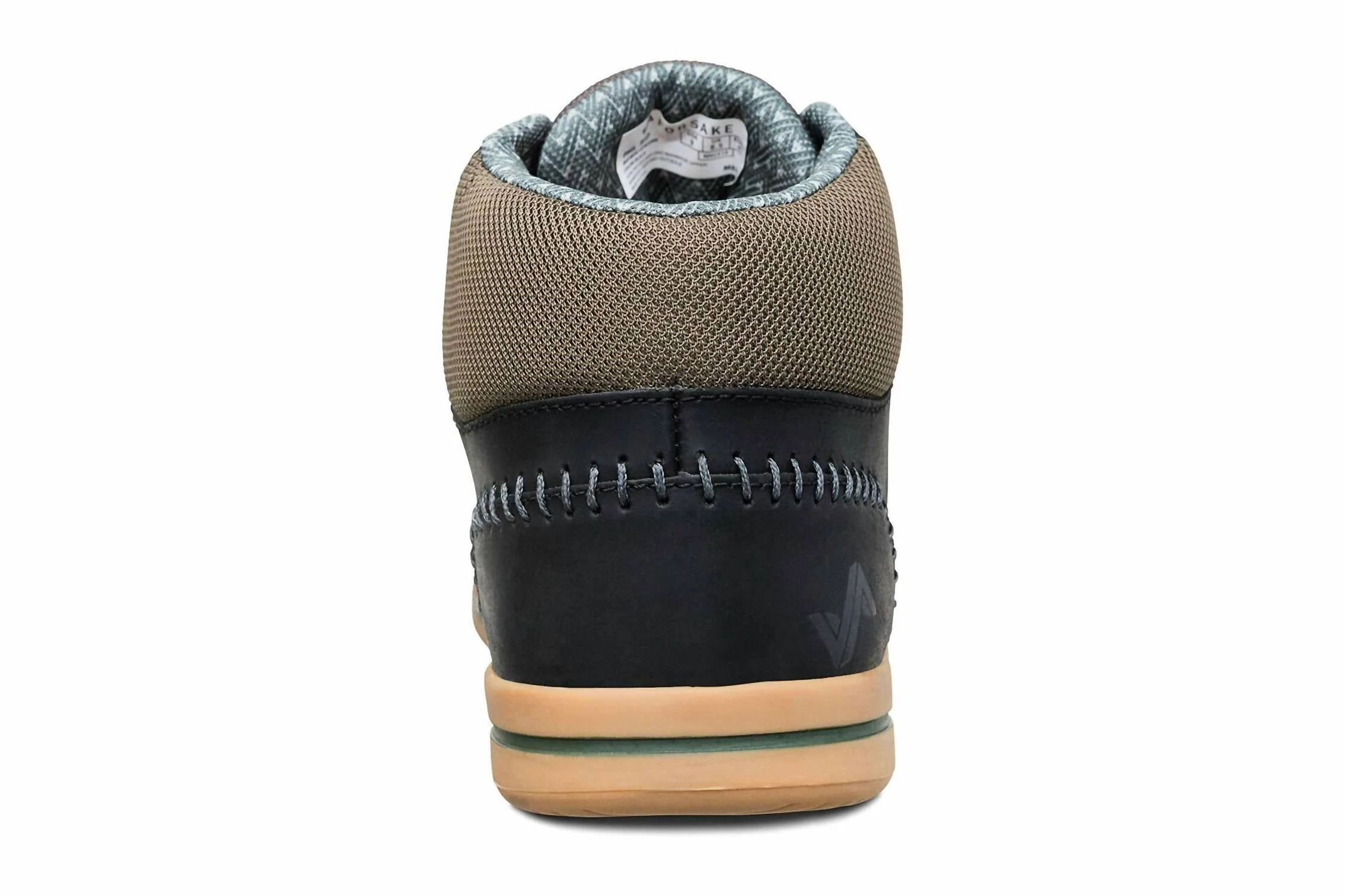 Men's Phil Mid Leather Sneakers In Black - Image 2