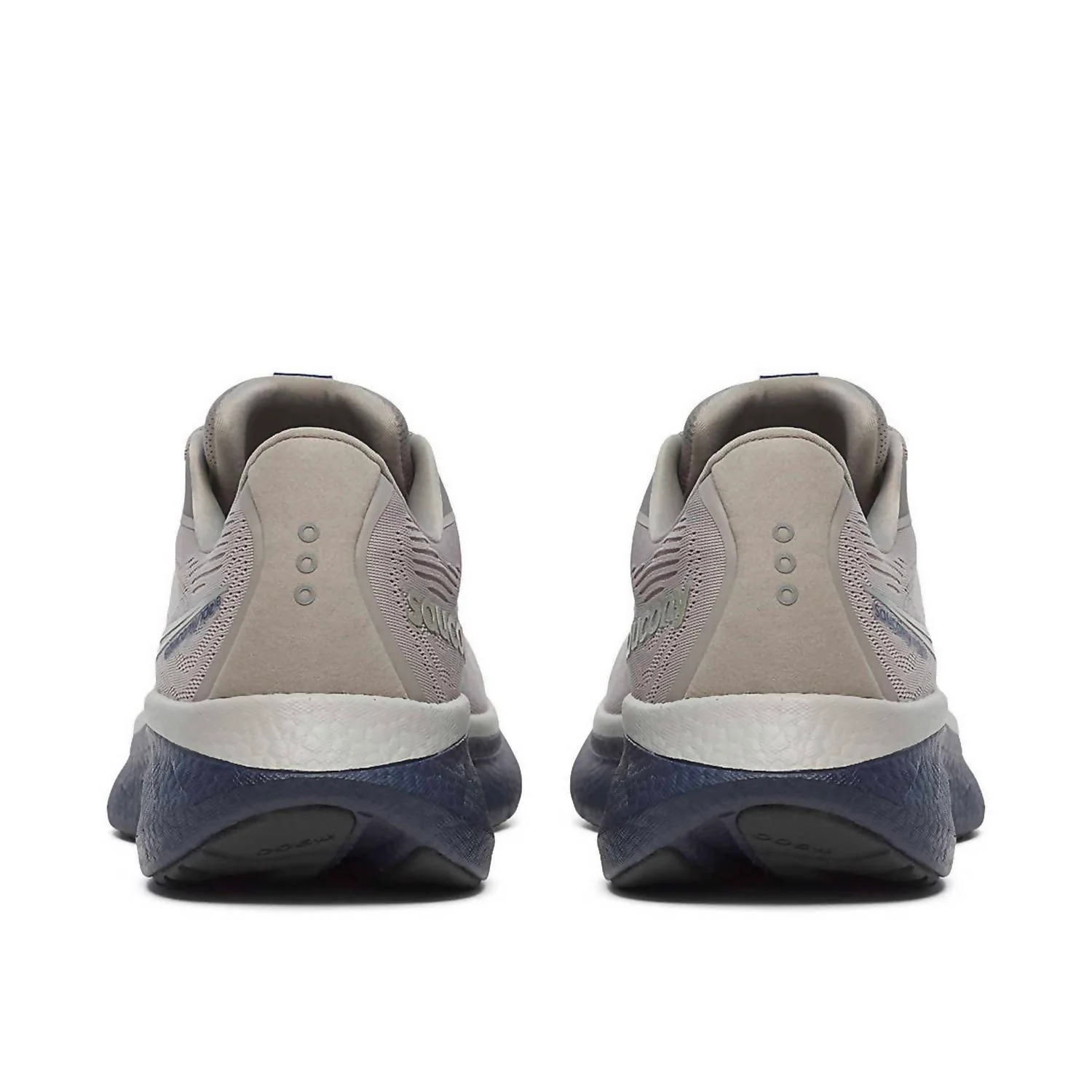 Men's Ride 18 Running Shoes In Dove/navy - Image 4