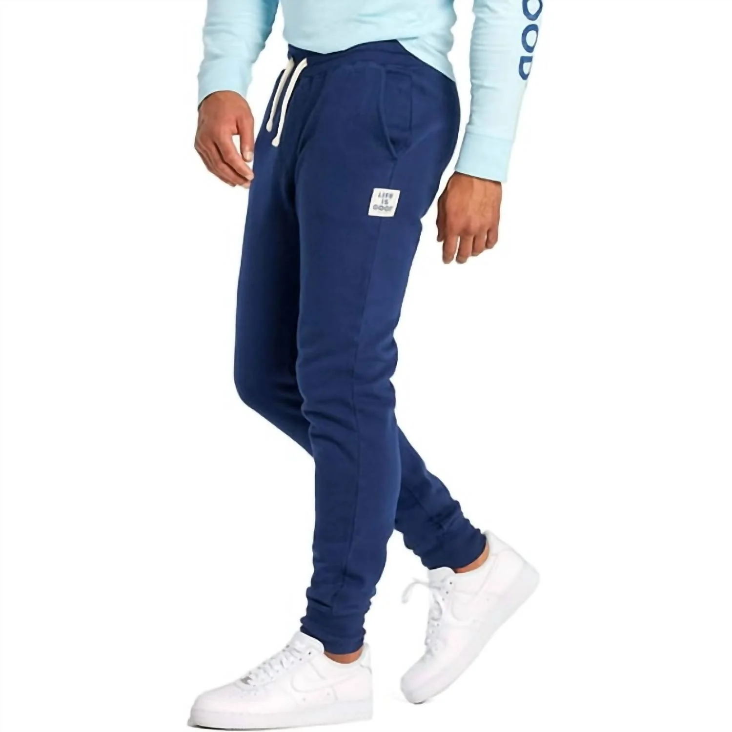 Men's Simply True Darkest Jogger In Blue - Image 2