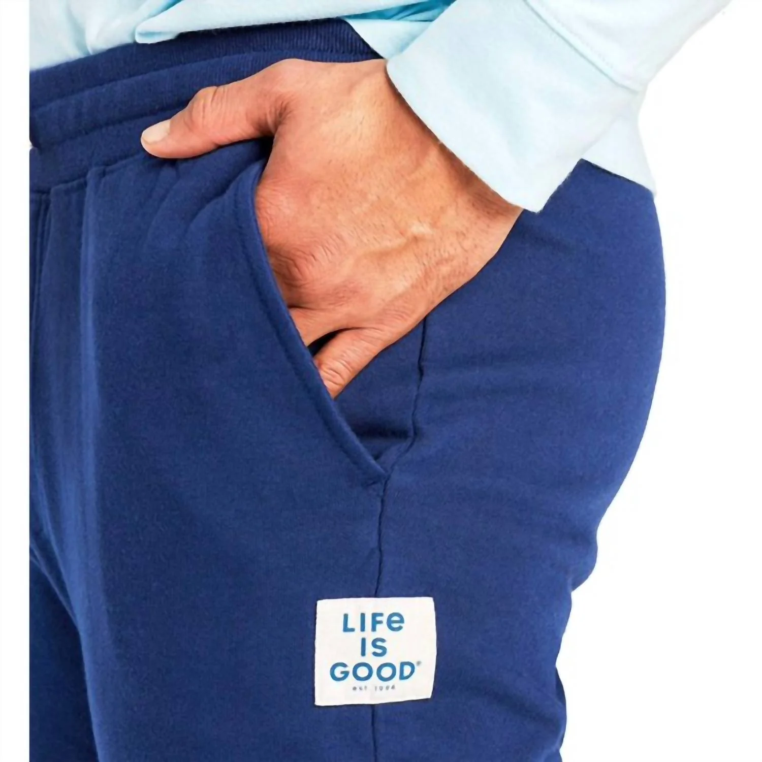 Men's Simply True Darkest Jogger In Blue - Image 4
