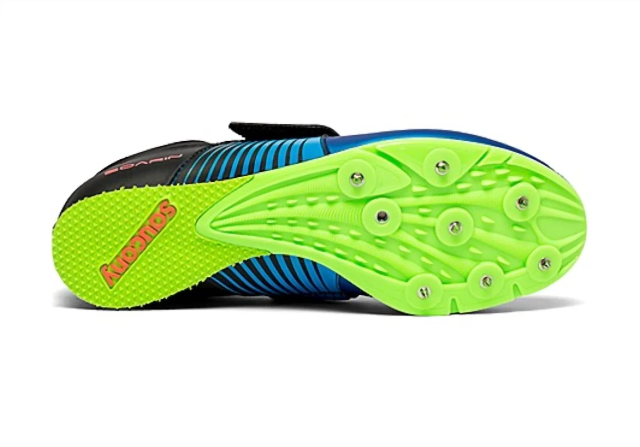 Men's Soarin J2 Shoes In Blue/lime - Image 2