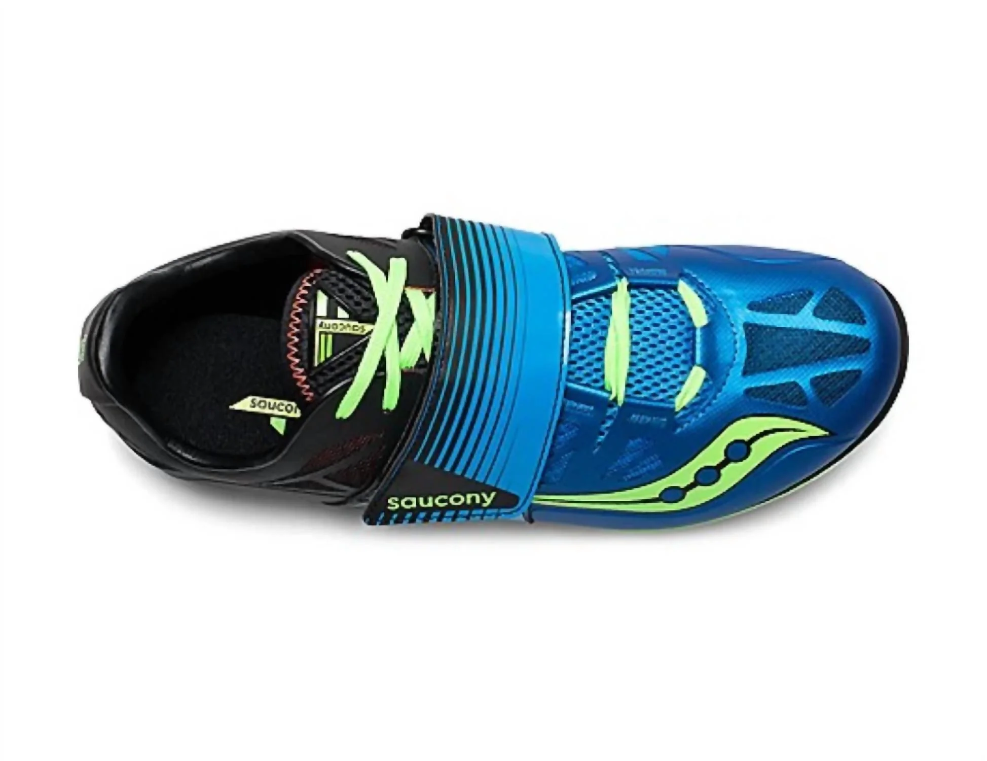 Men's Soarin J2 Shoes In Blue/lime - Image 4