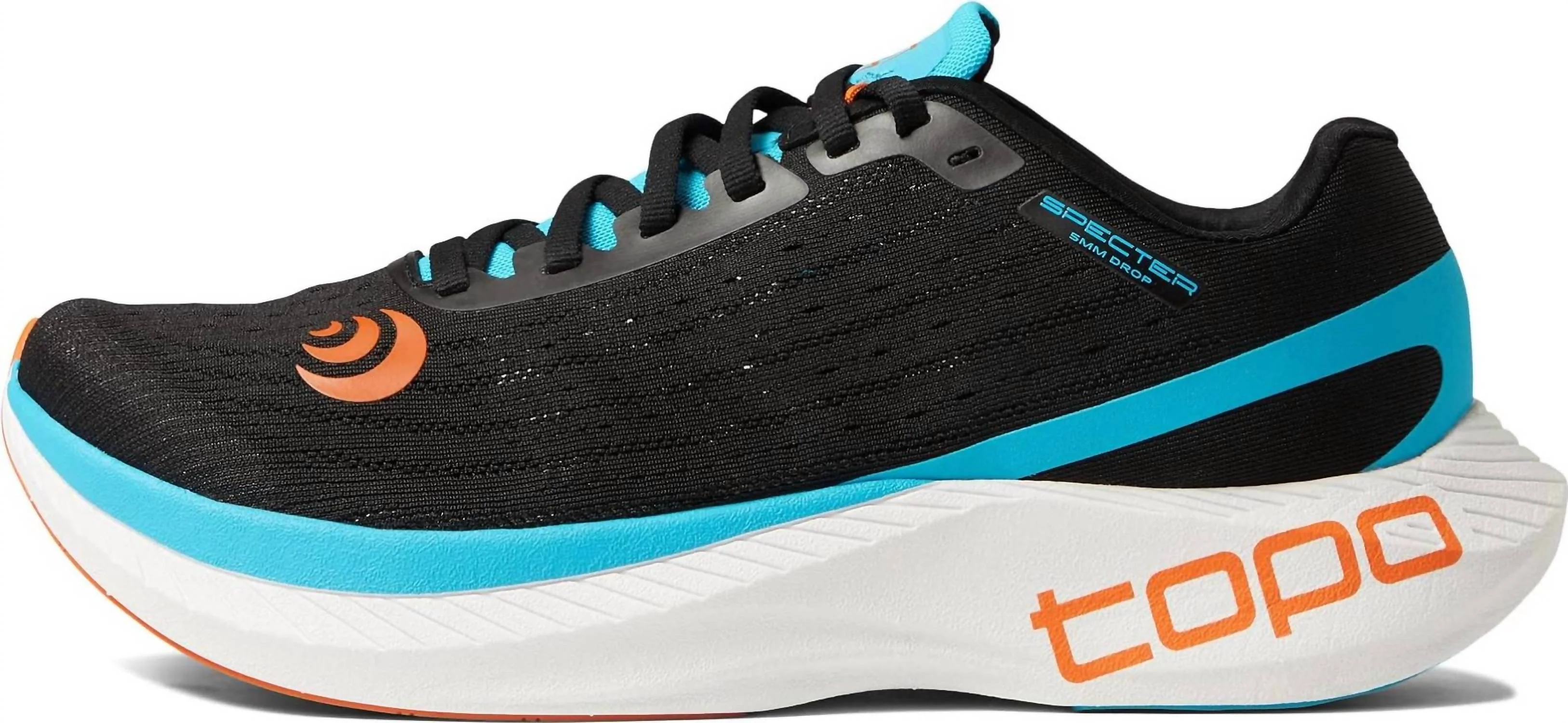 Men's Specter Running Shoe In Black/blue - Image 2
