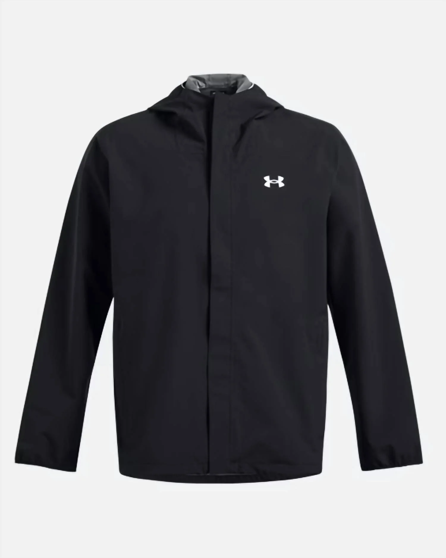 Men's Stormproof Cloudstrike Rain Jacket In Black - Image 2
