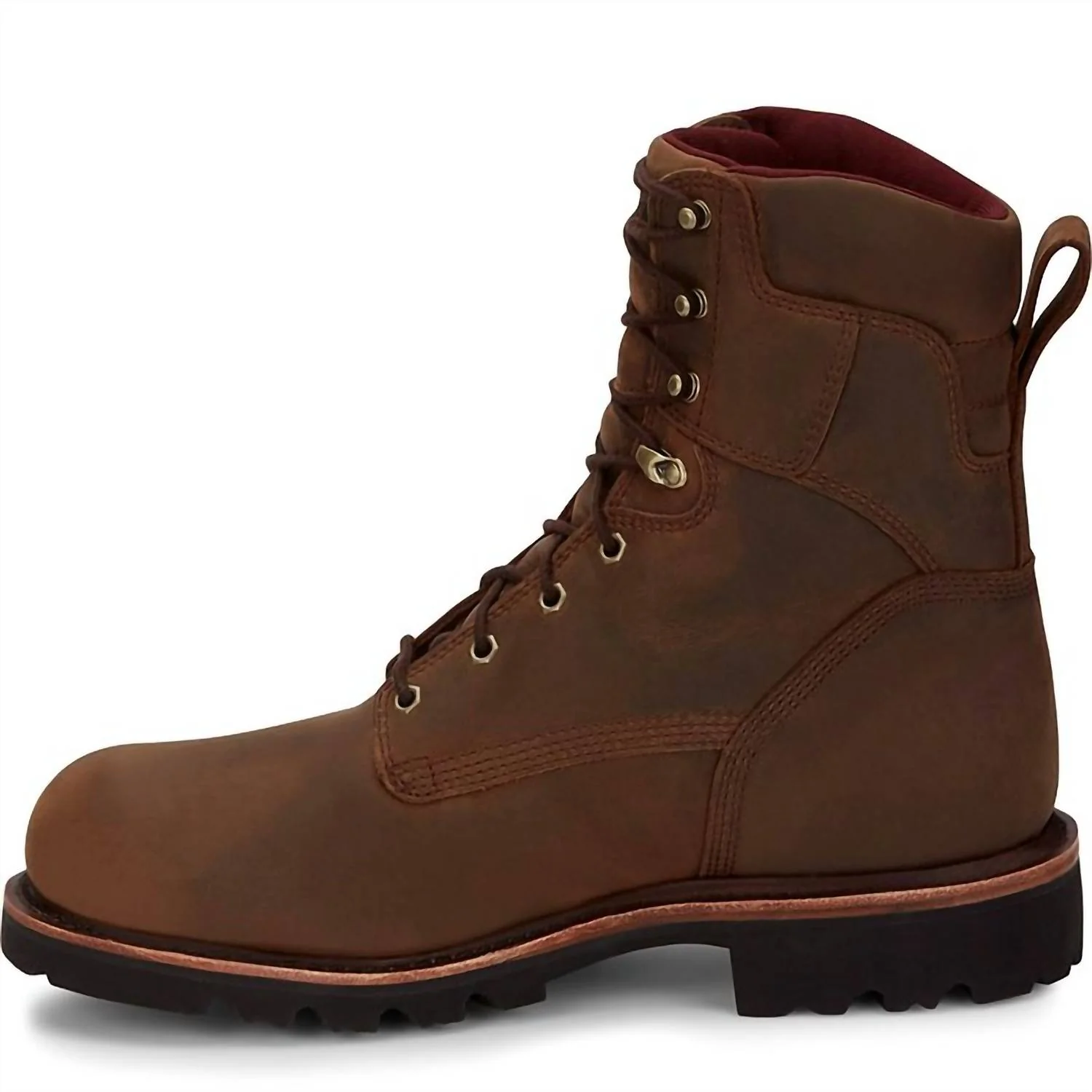 Men's Super Dna 8" Waterproof Steel Toe Insulated Boot In Bay Apache - Image 3