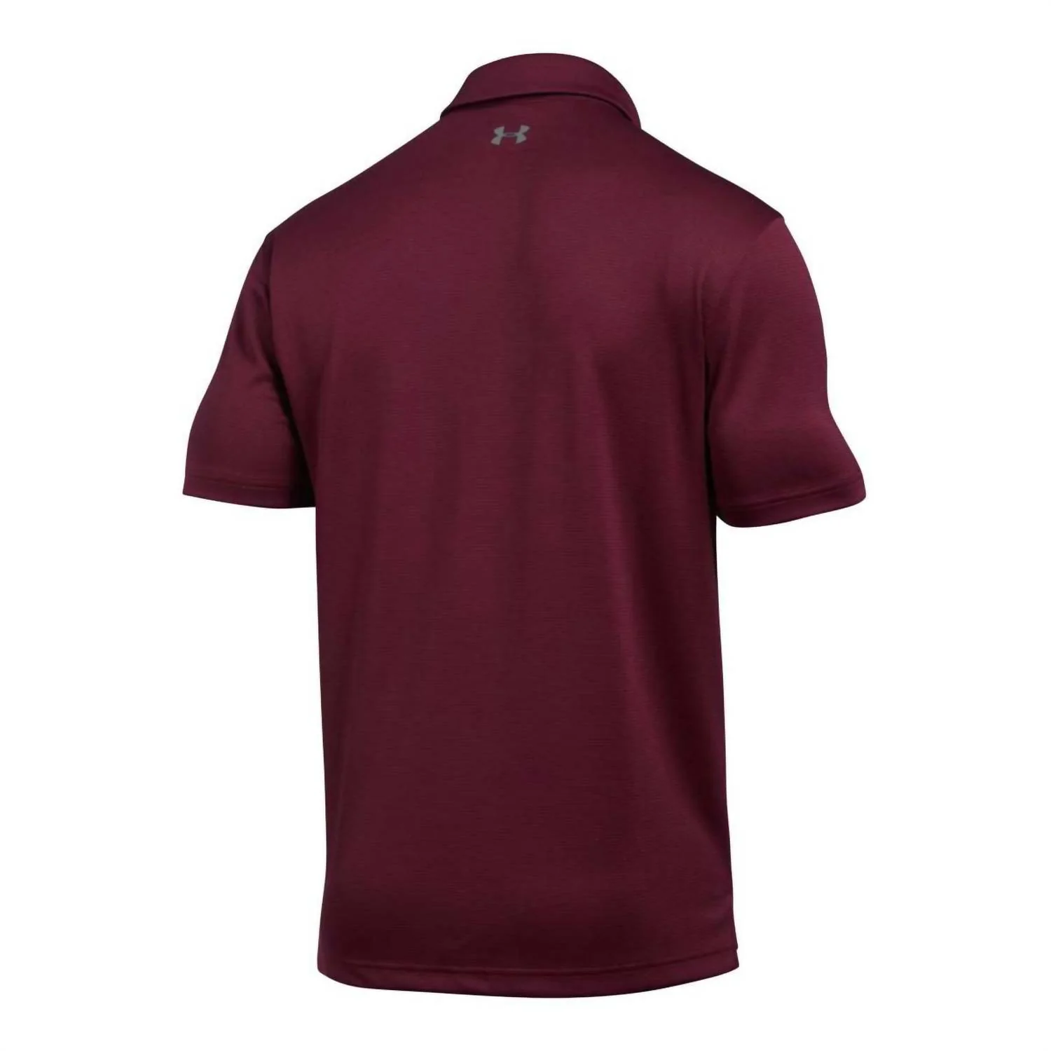 Men's Tech Polo In Maroon - Image 2