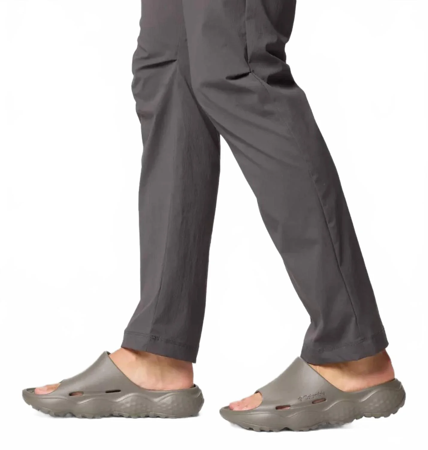 Men's Thrive Revive Slippers In Grey - Image 3