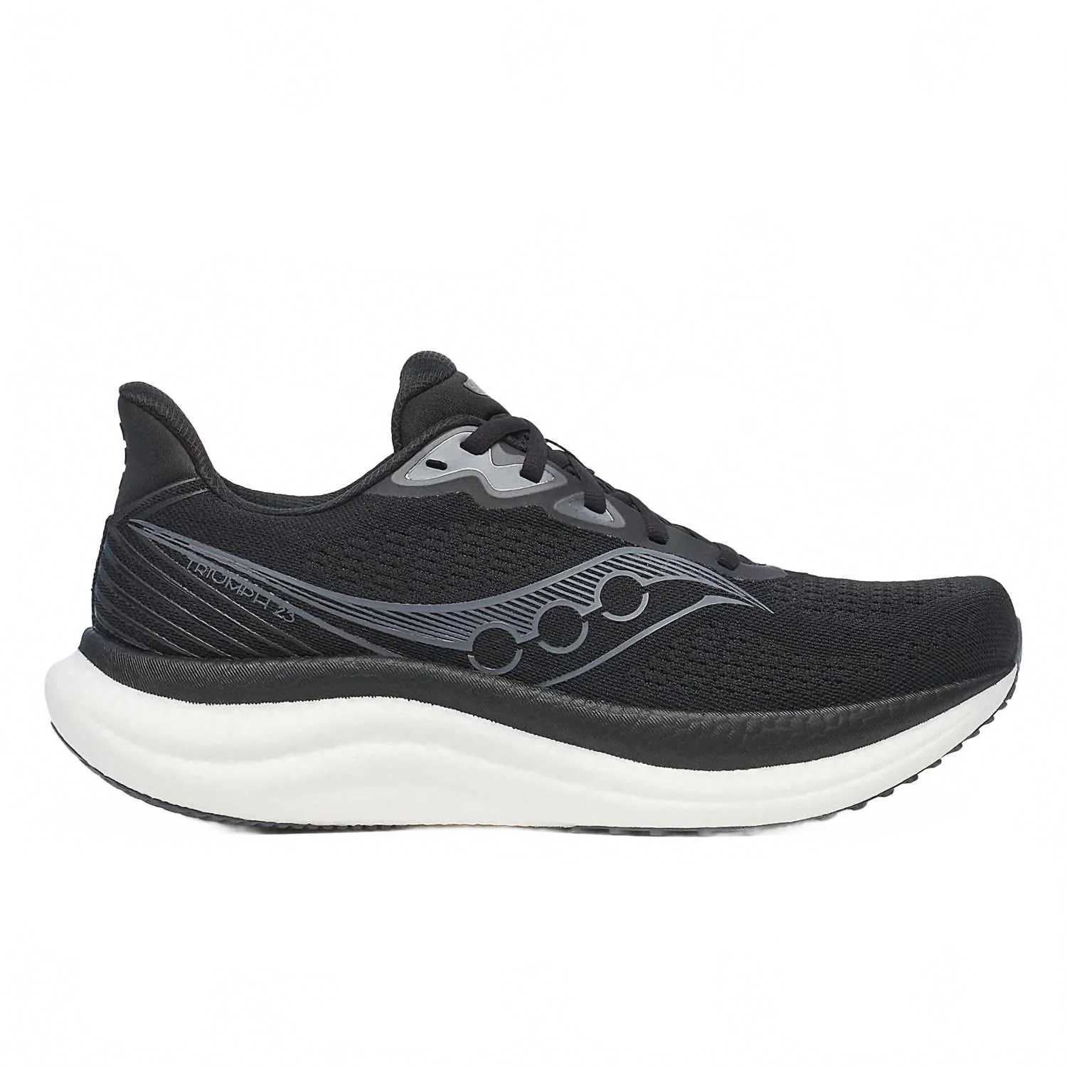 Men's Triumph 23 Running Shoes In Black / White
