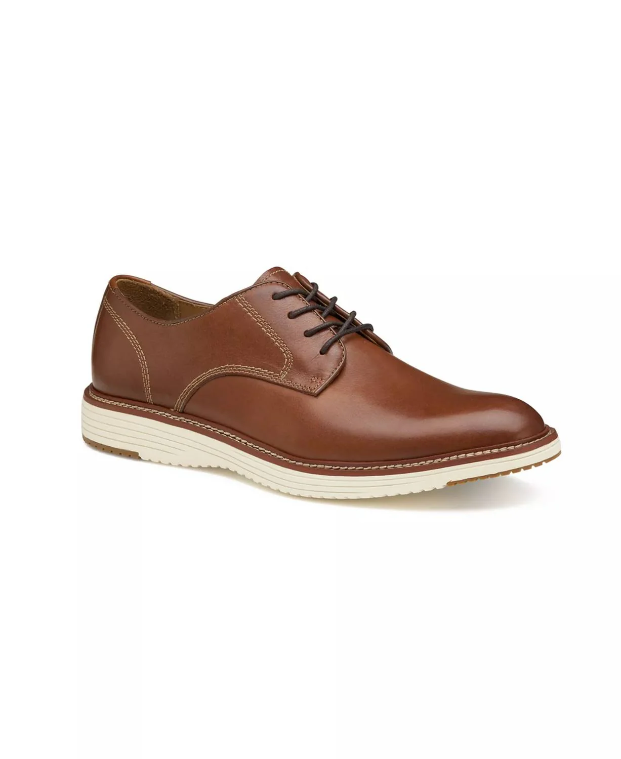 Men's Upton Penny Loafers In Tan Full Grain