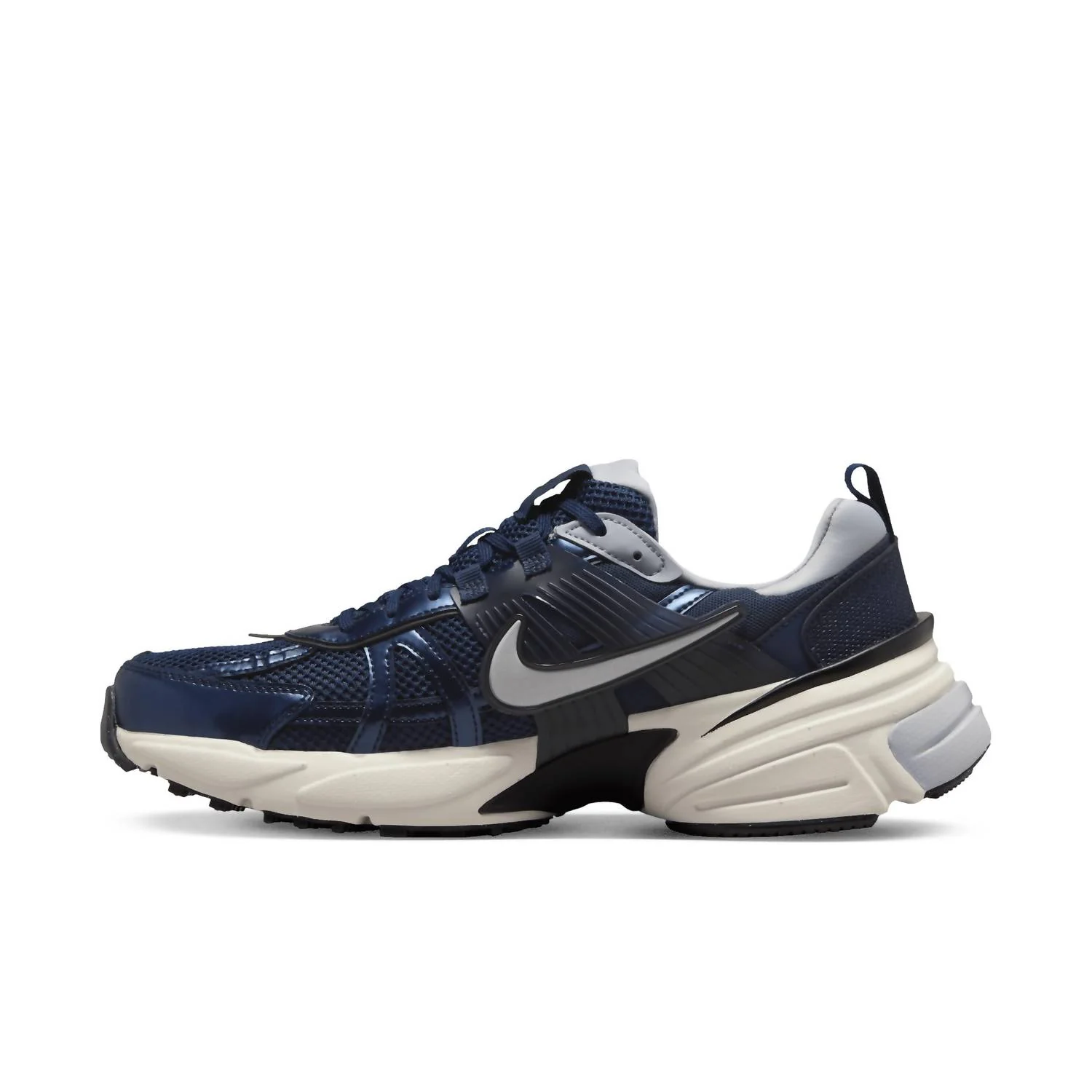 Men's V2K Run Obsidian Sneakers In Thunder Blue - Image 2