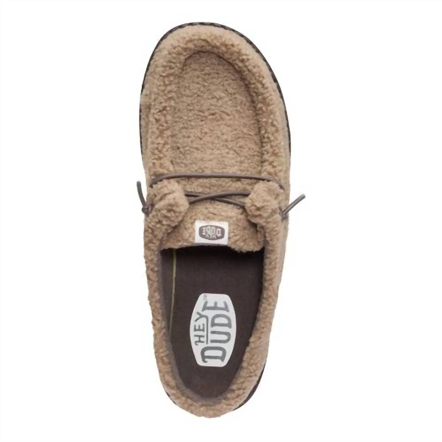 Men's Wally Slip Sherpa Mule In Timber Wolf - Image 4