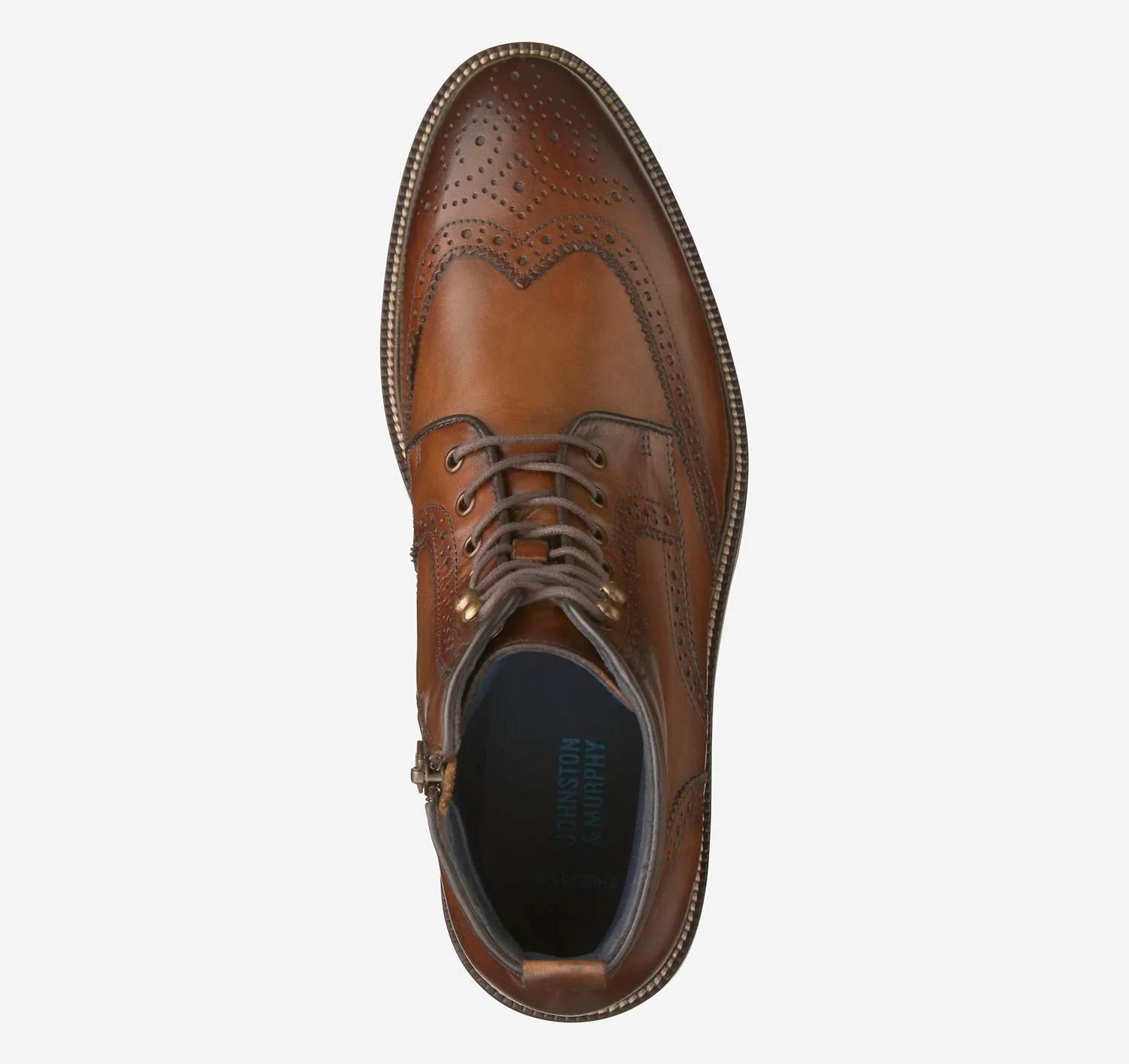 Men's Xc Flex Cody Wing Tip Boot In Brown Wingtip - Image 2