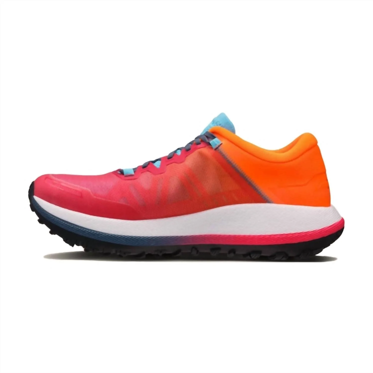 Men's Xplor Pro Running Shoes In Flourange/ Cosmo - Image 2