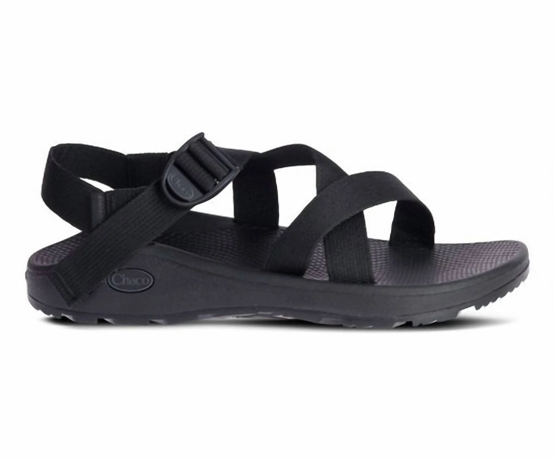 Men's Z Cloud Sandal In Solid Black