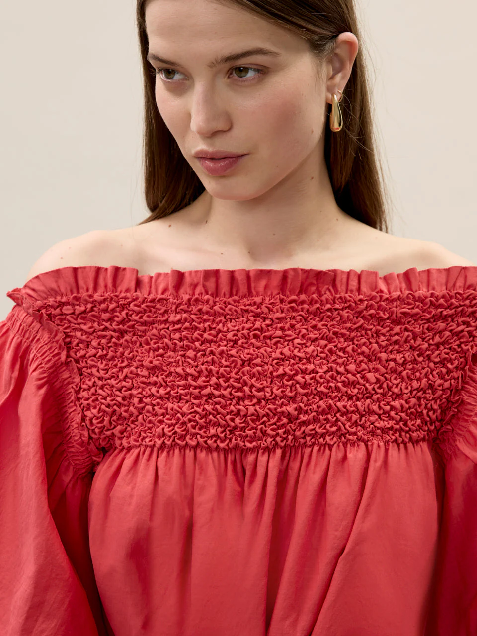 Merrick Silk Cotton Midi Dress - Image 5