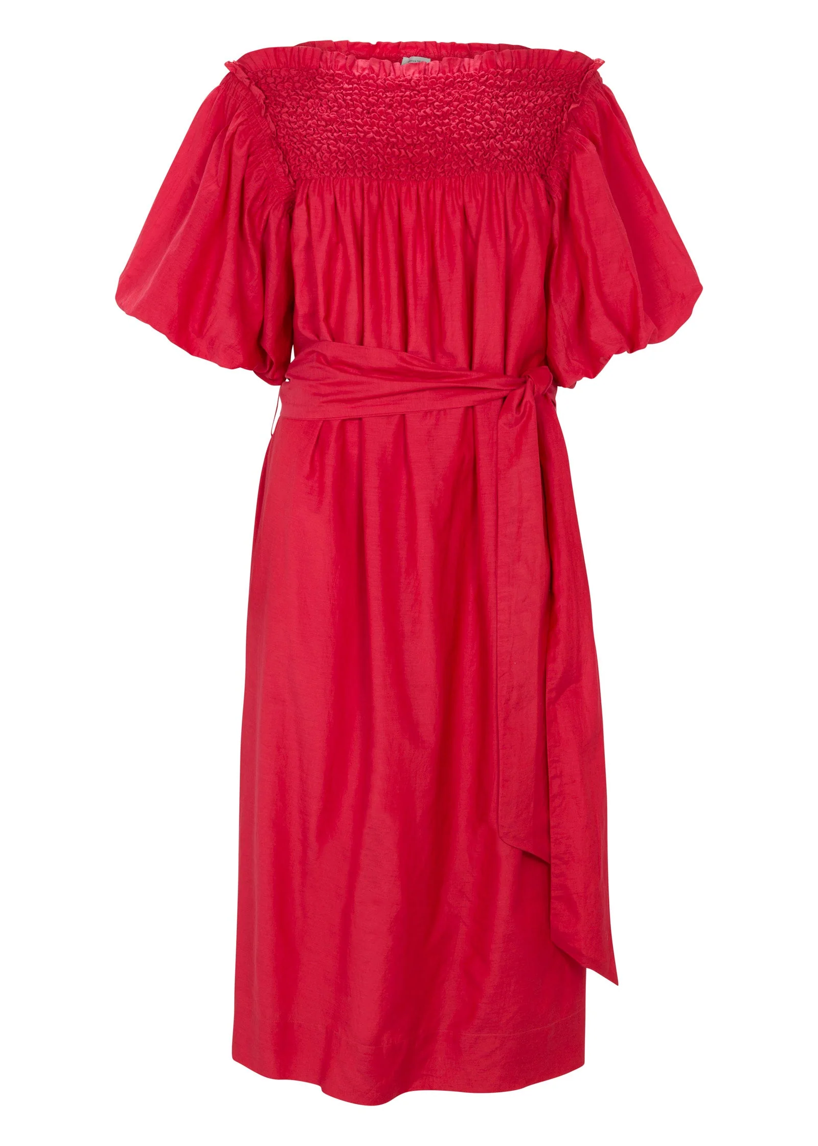 Merrick Silk Cotton Midi Dress - Image 6