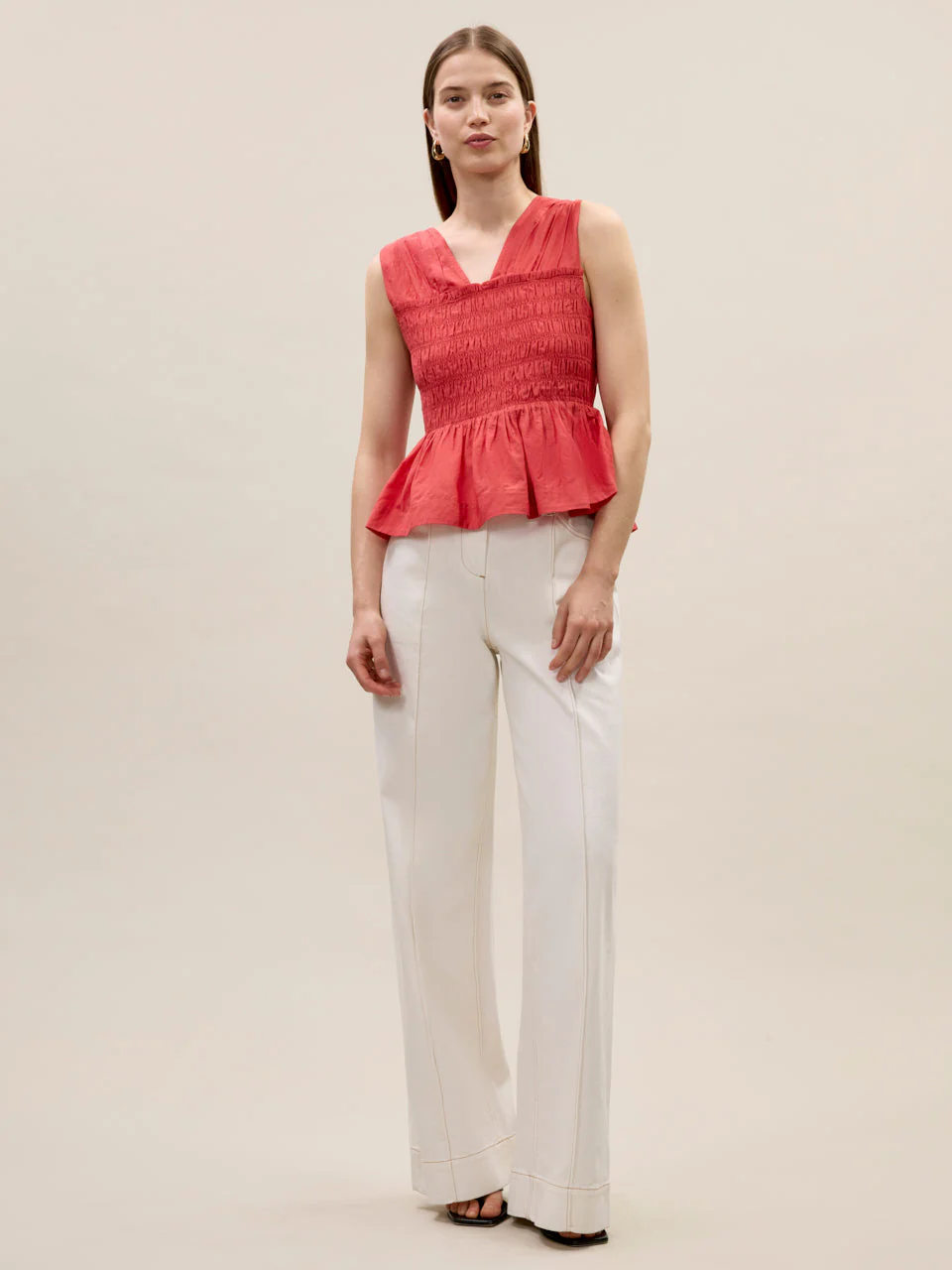 Merrick Silk Cotton Top - Image 2