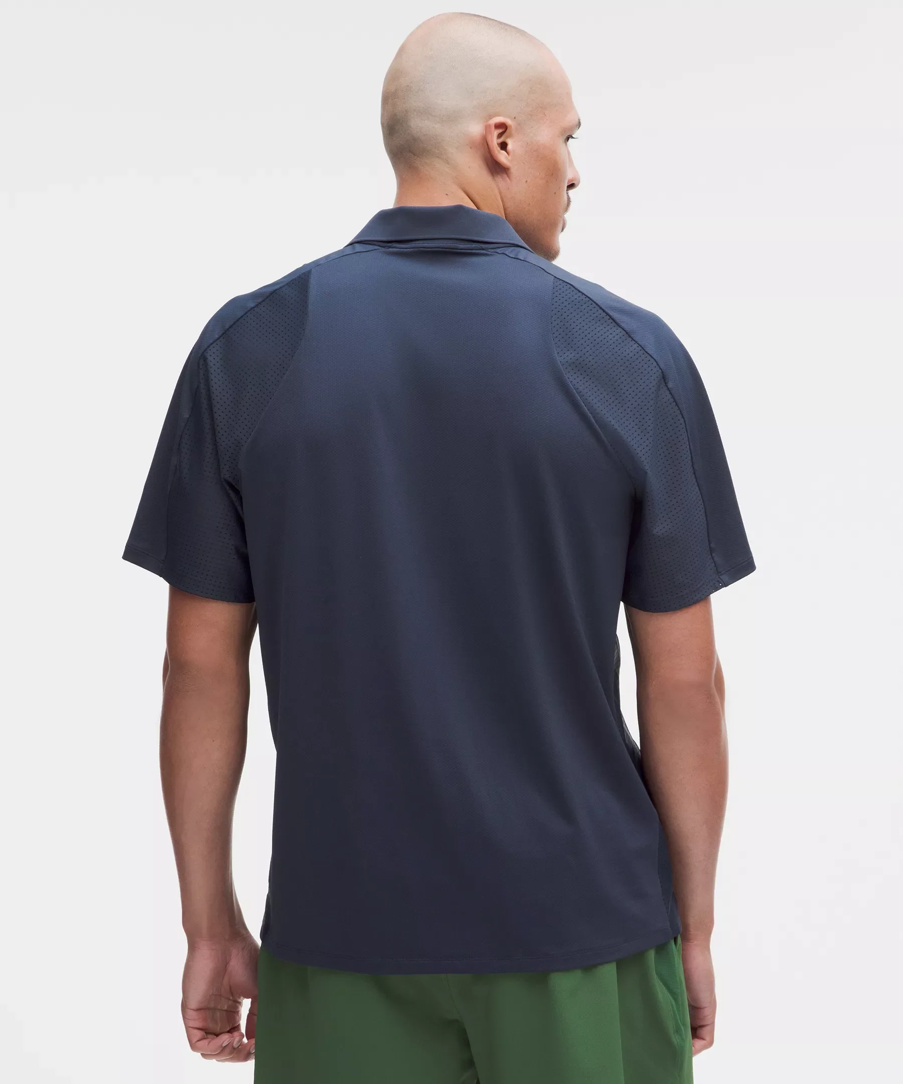 Mesh Panelled Tennis Polo Shirt - Image 3